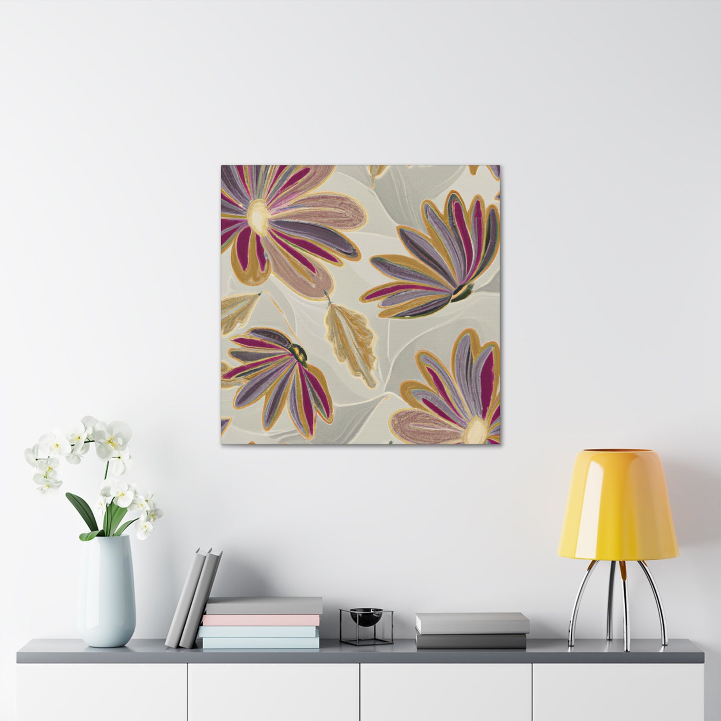 Bloomingstella - Floral - Canvas