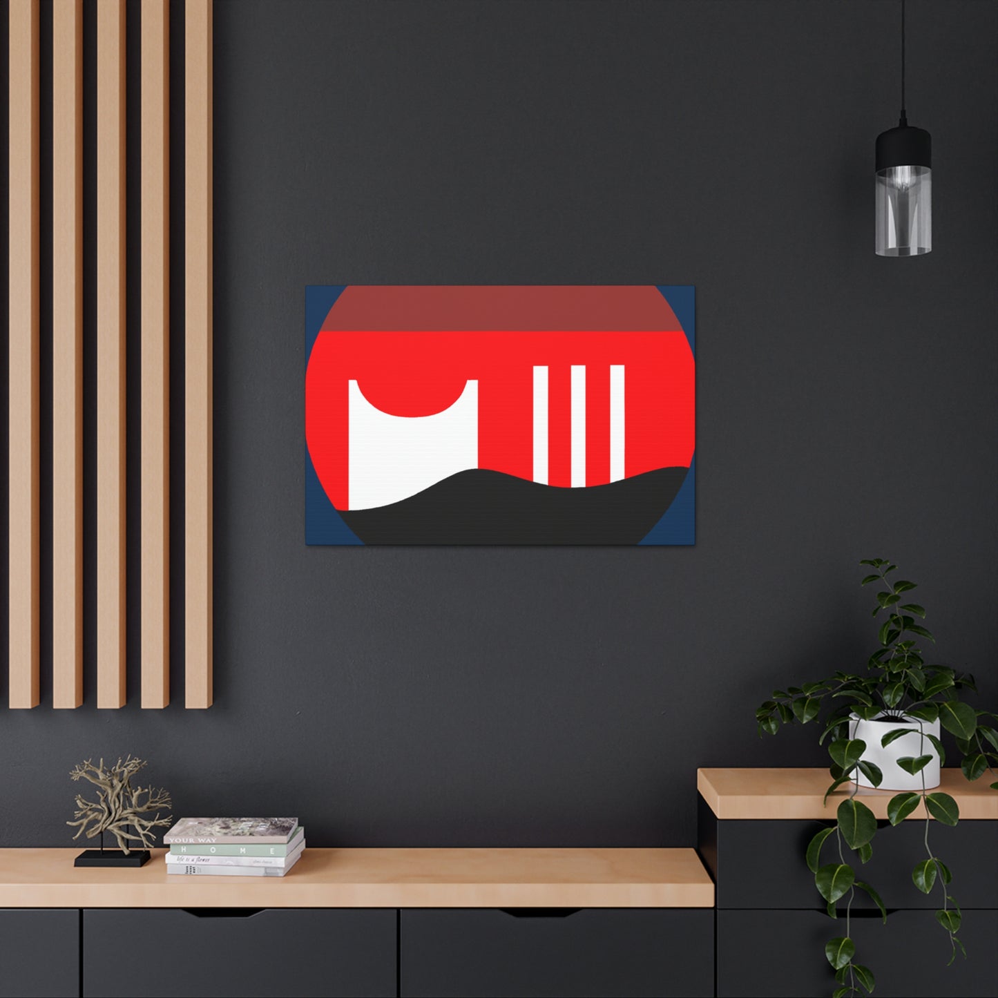 Redbetter- Midcentury Canvas