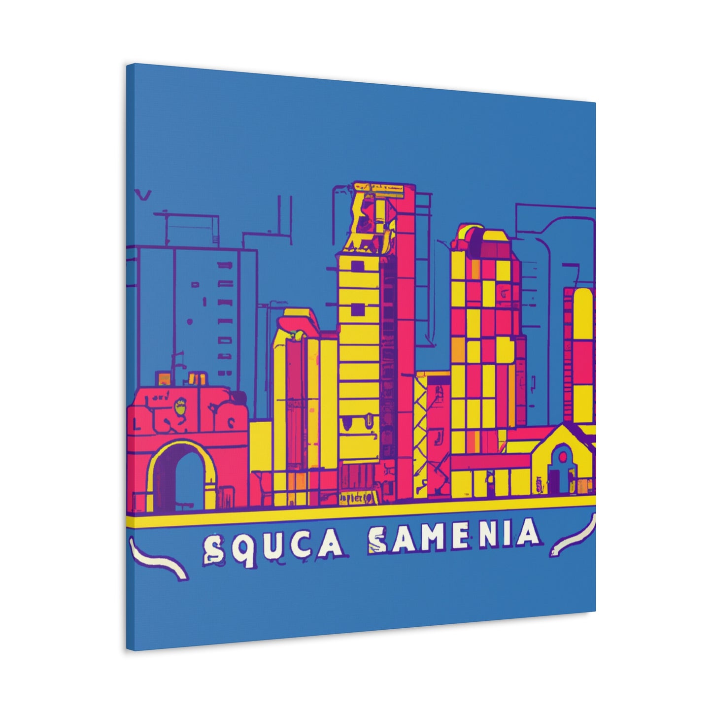 Salone del Sur - South America - Canvas