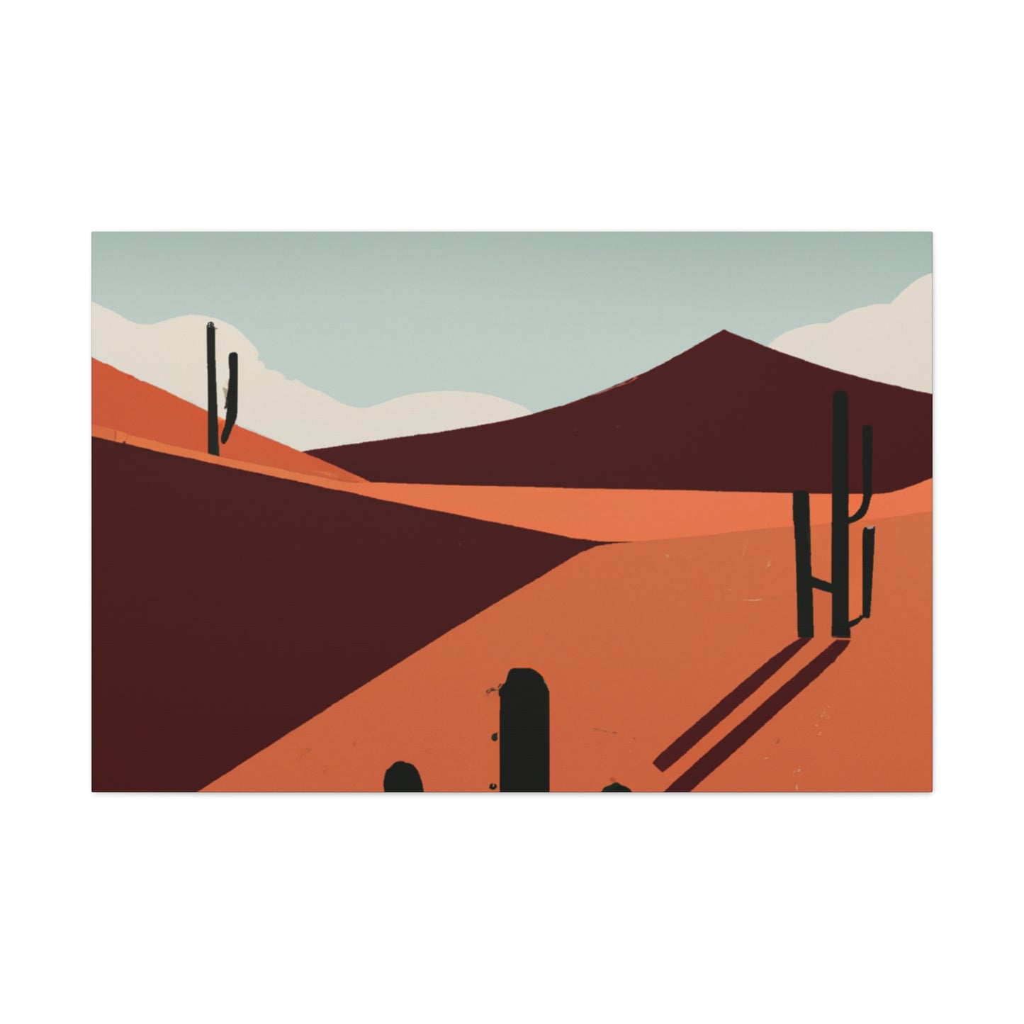 Antique Charisma - Vintage Contemporary - Desert - Canvas