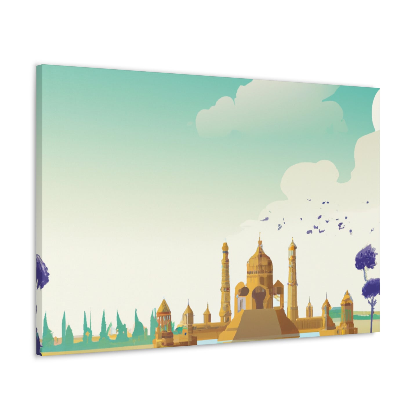 Mahatma Gandhi - Destination India - Canvas