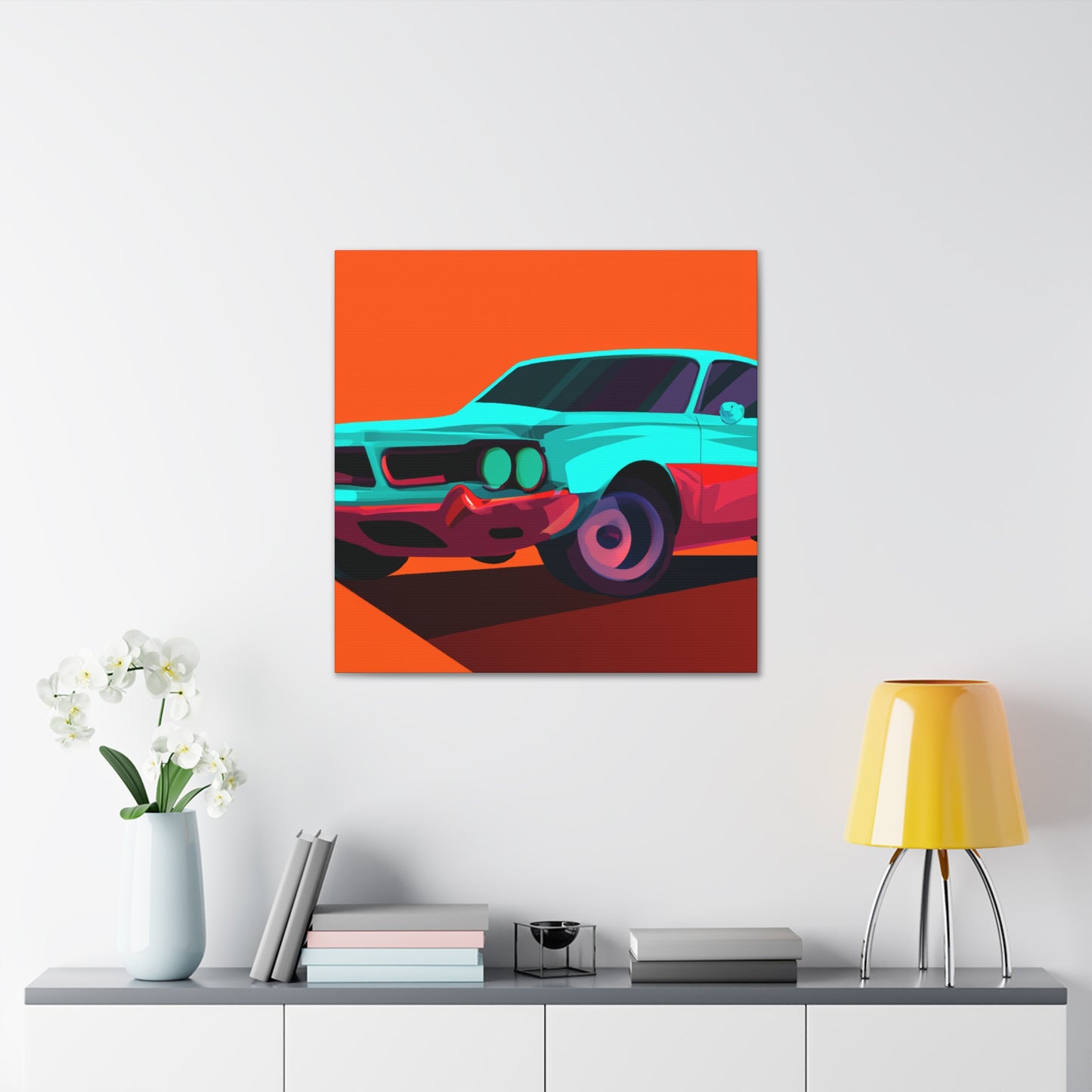 Old Fireball - Automobile - Canvas