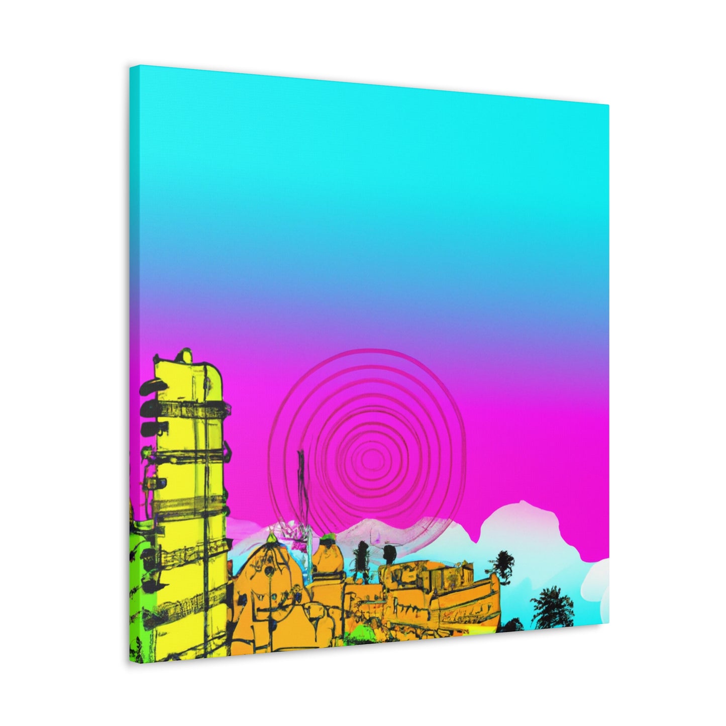 Delhi Delight - Destination India - Canvas