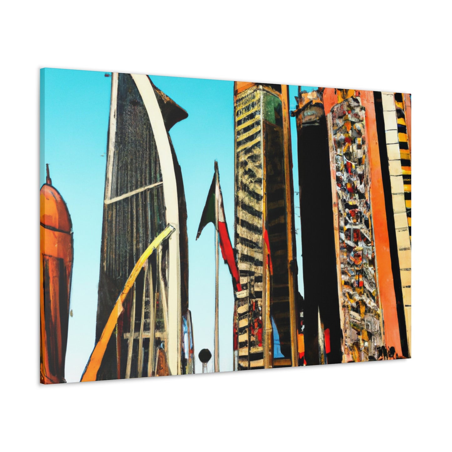 Desert Oasis - Destination Arab Emerates - Canvas
