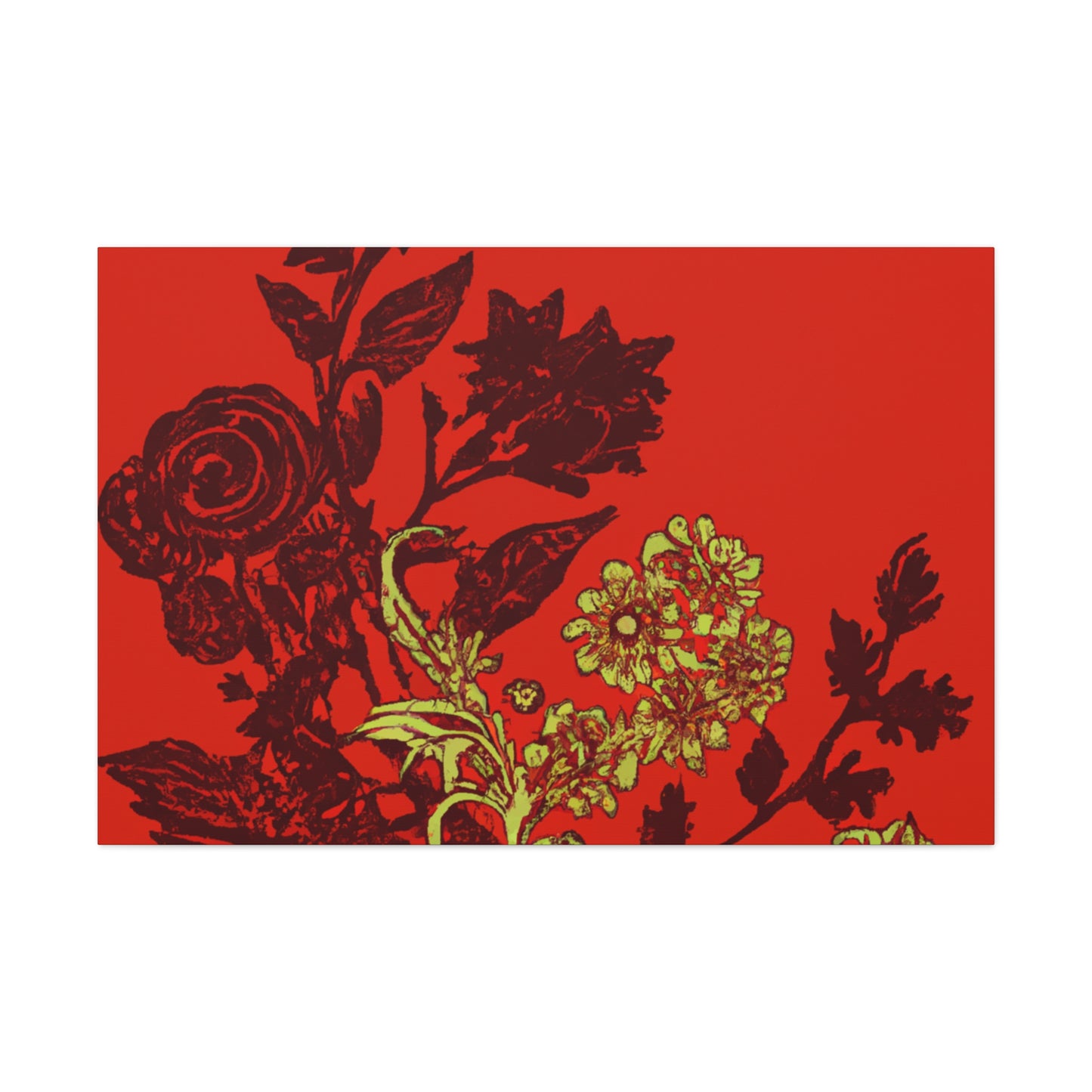 Sunburst-Floral - Canvas