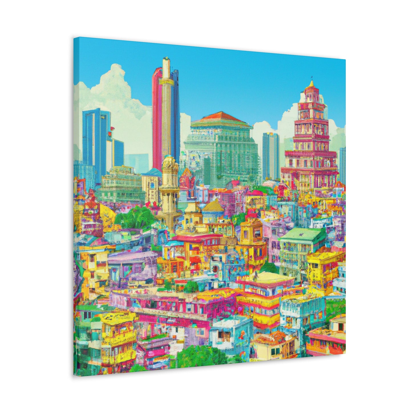 The Taj Mahal - Destination India - Canvas
