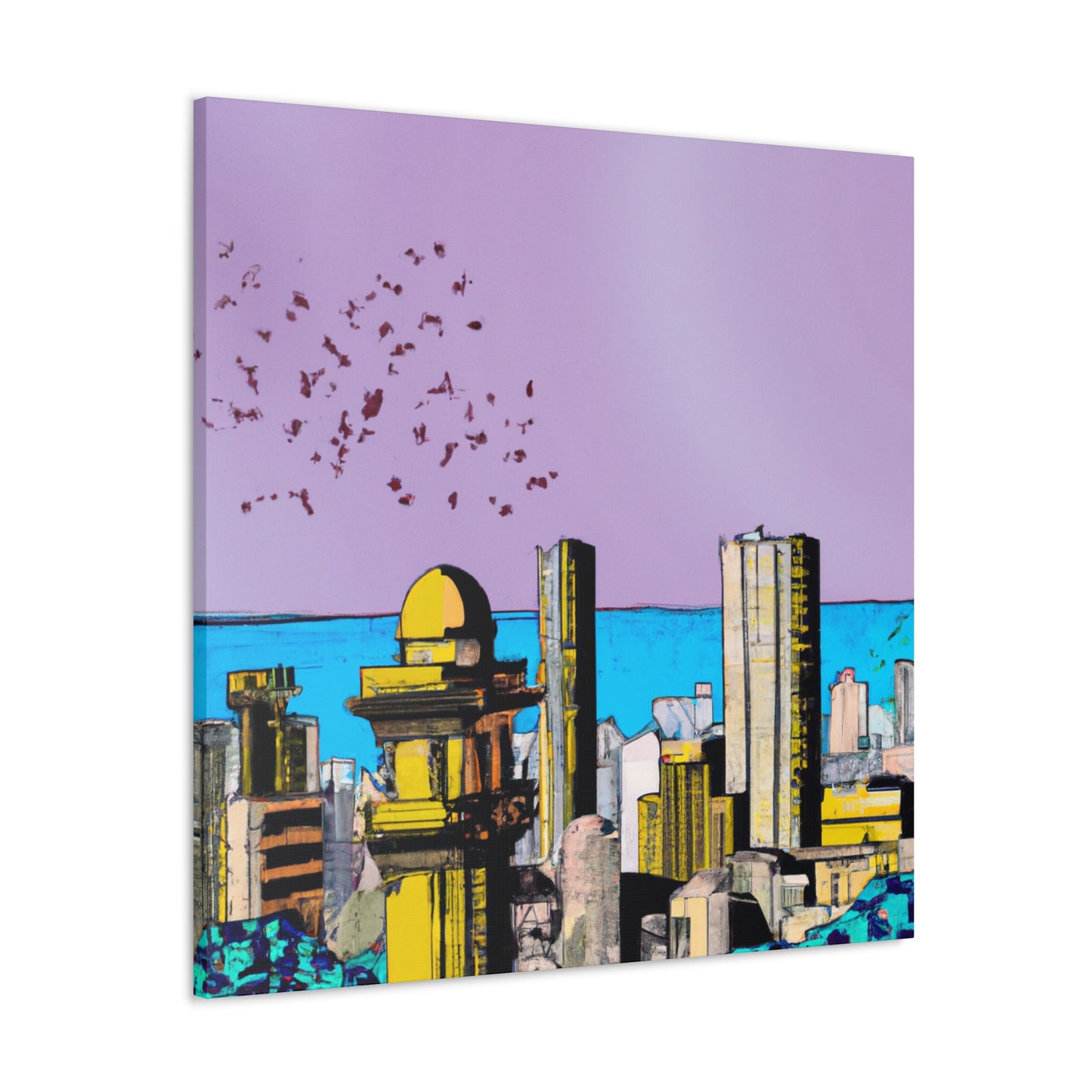 Kathmandu Peak - Destination India - Canvas