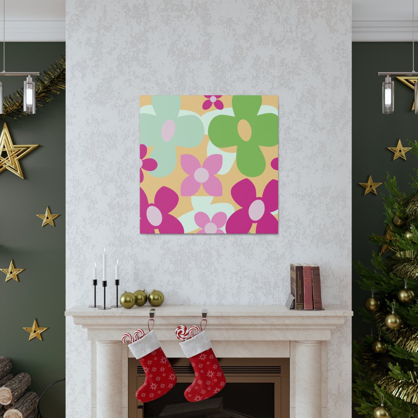 A Flowering Scavenger Hunt: - Floral Canvas