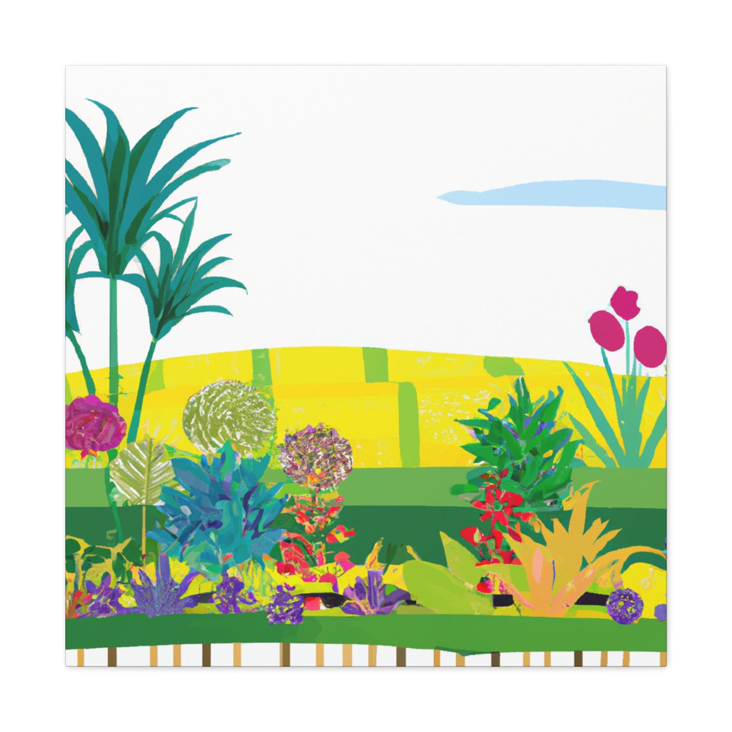 Flowerway- Landscape - Canvas