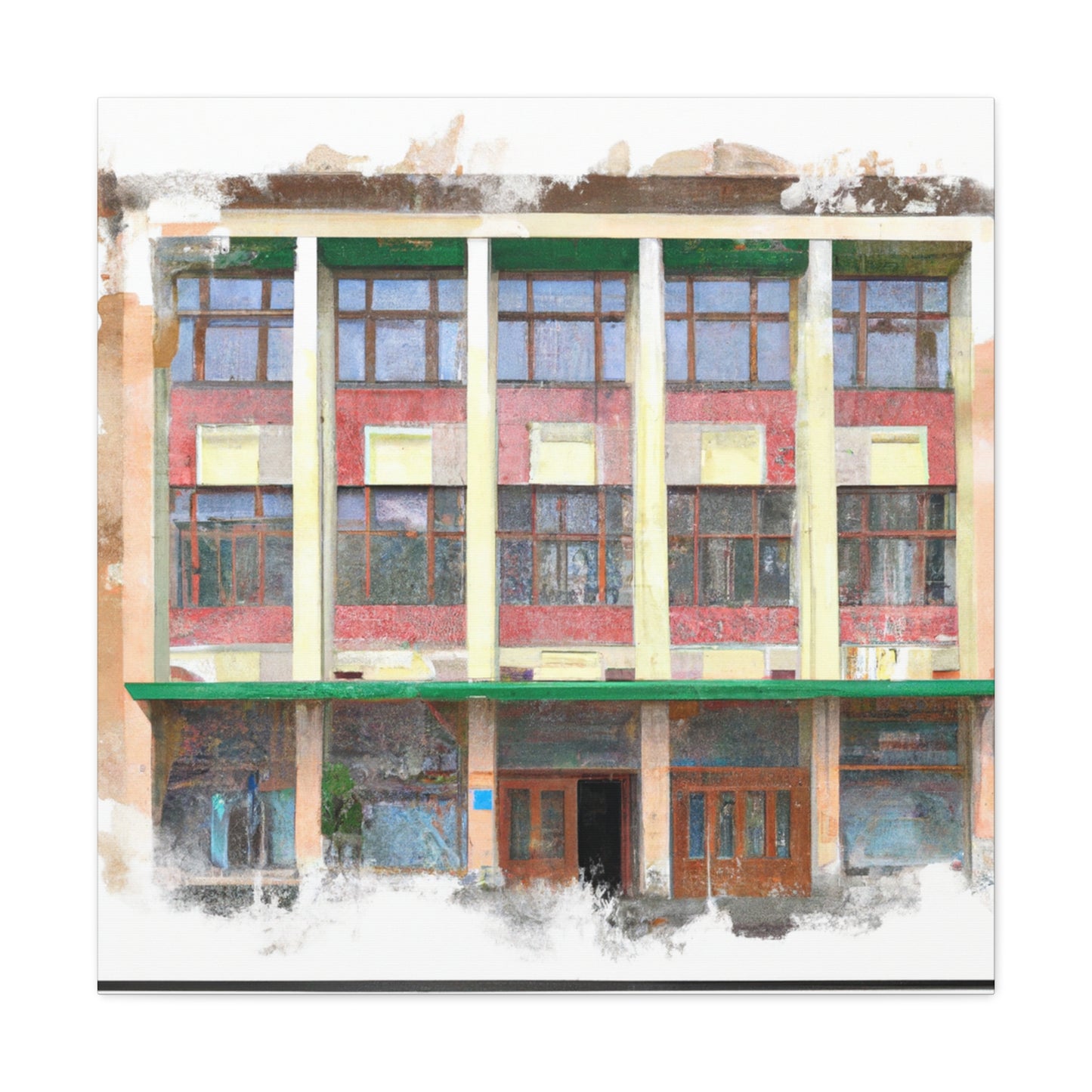 Adriana Magdelena de Visser - Architectural Canvas