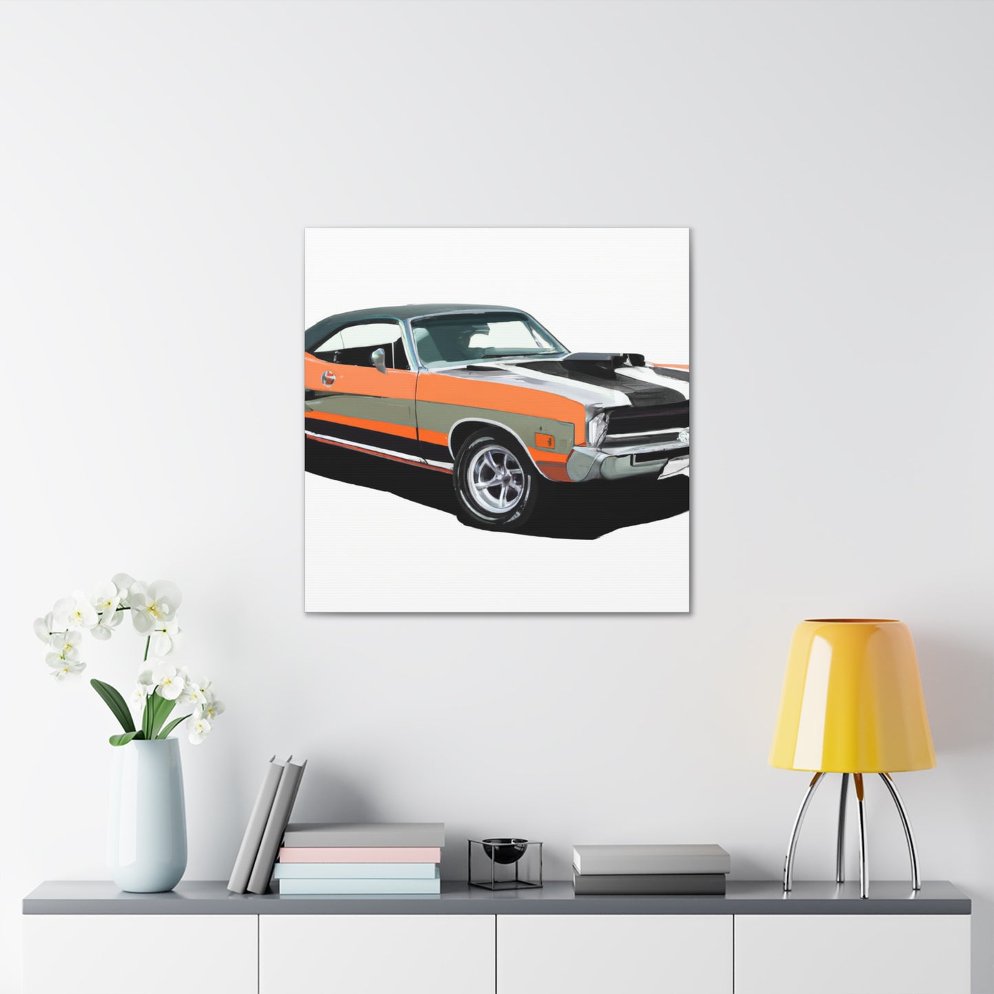 Dragster Flash - Automobile - Canvas