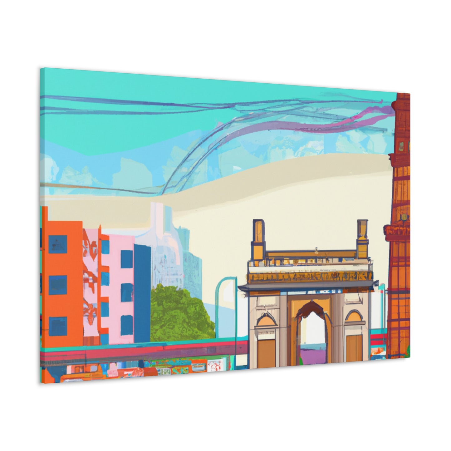 Vedic Vista - Destination India - Canvas