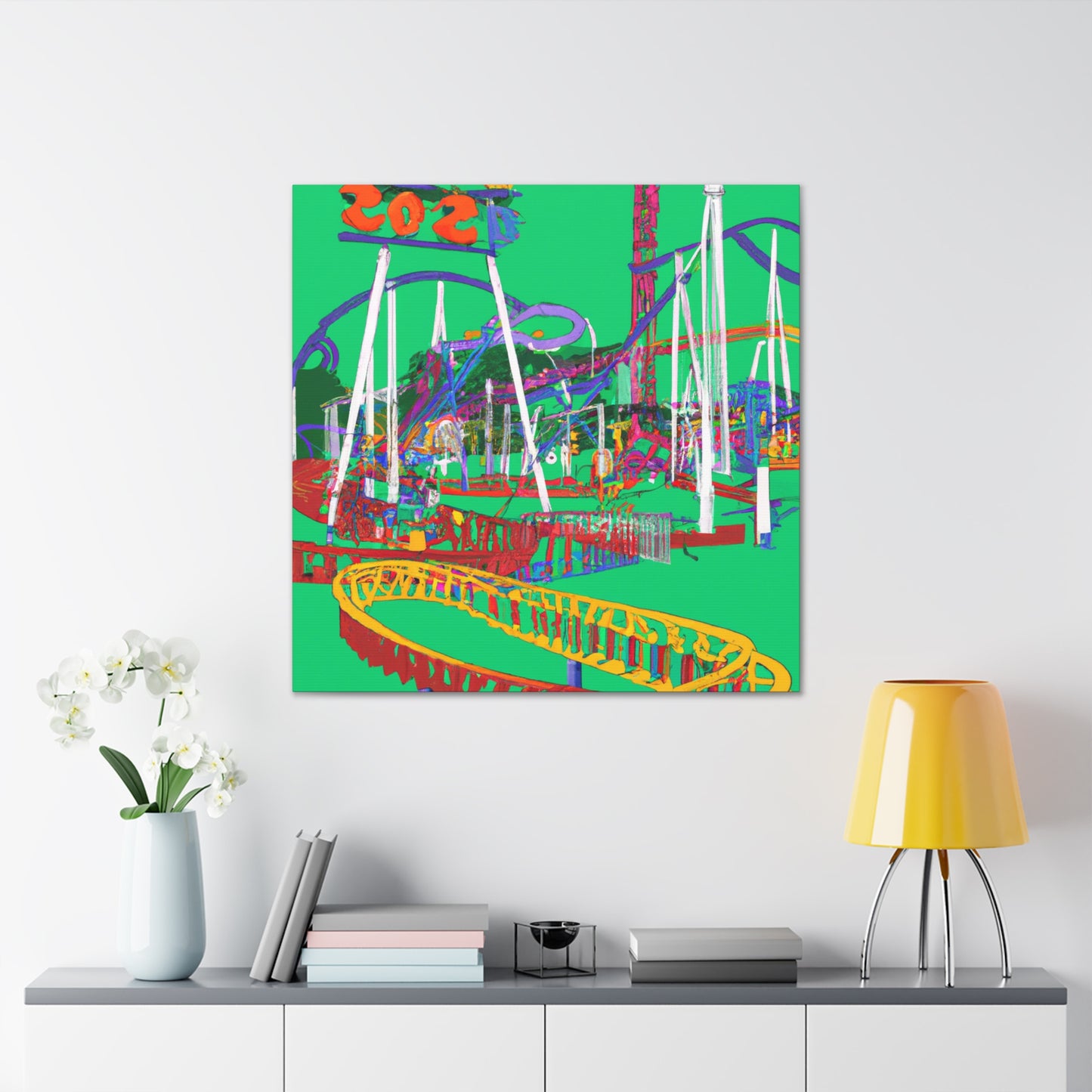 Fiesta Frenzy - Amusement - Canvas