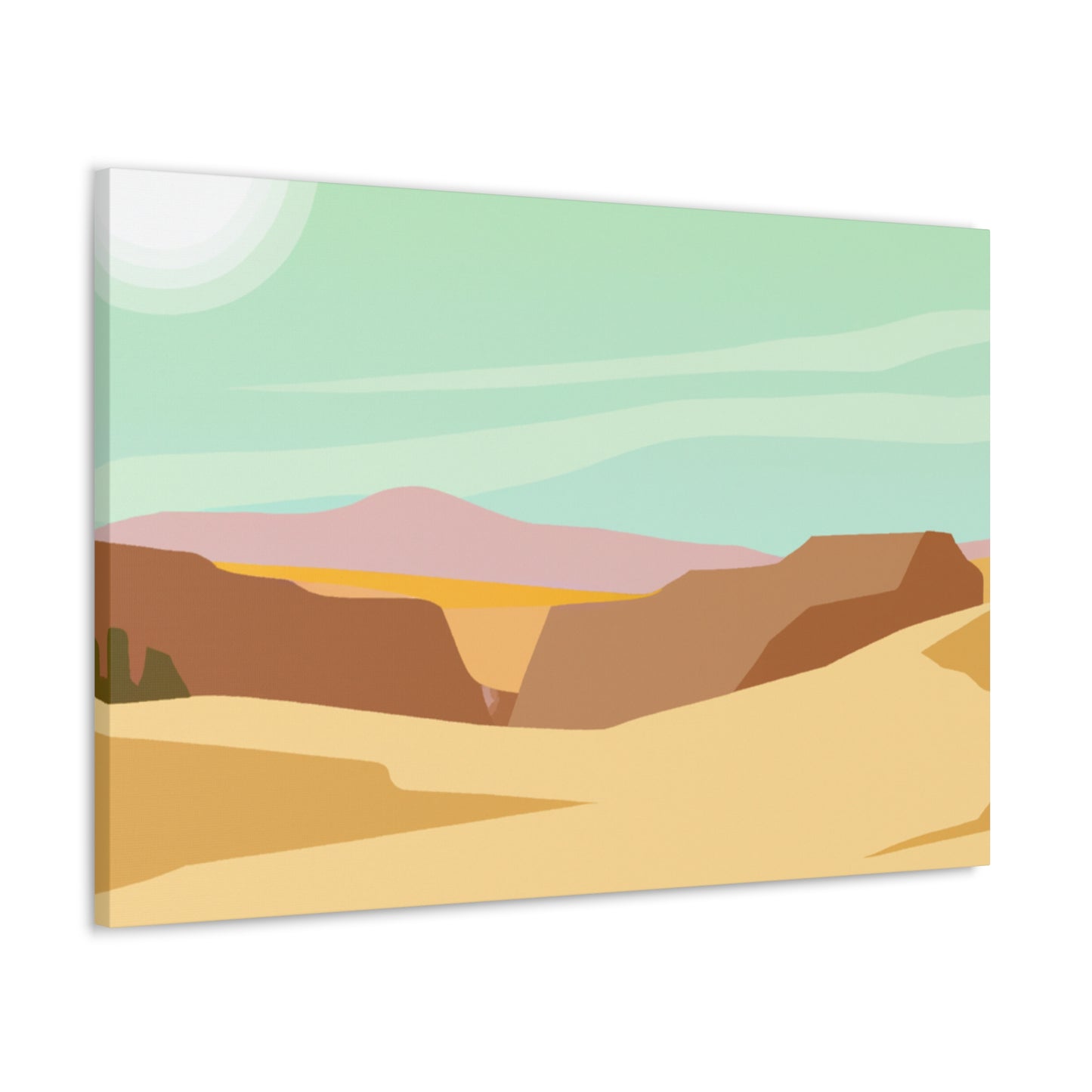 Sahara Serenity - Landscape - Canvas - Desert