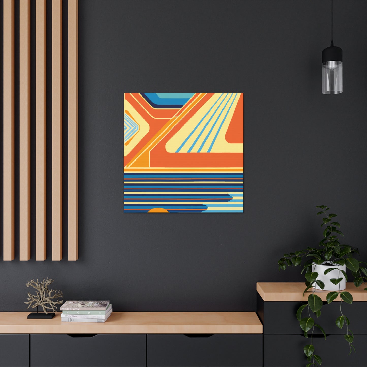 Brilliant! - Midcentury Canvas