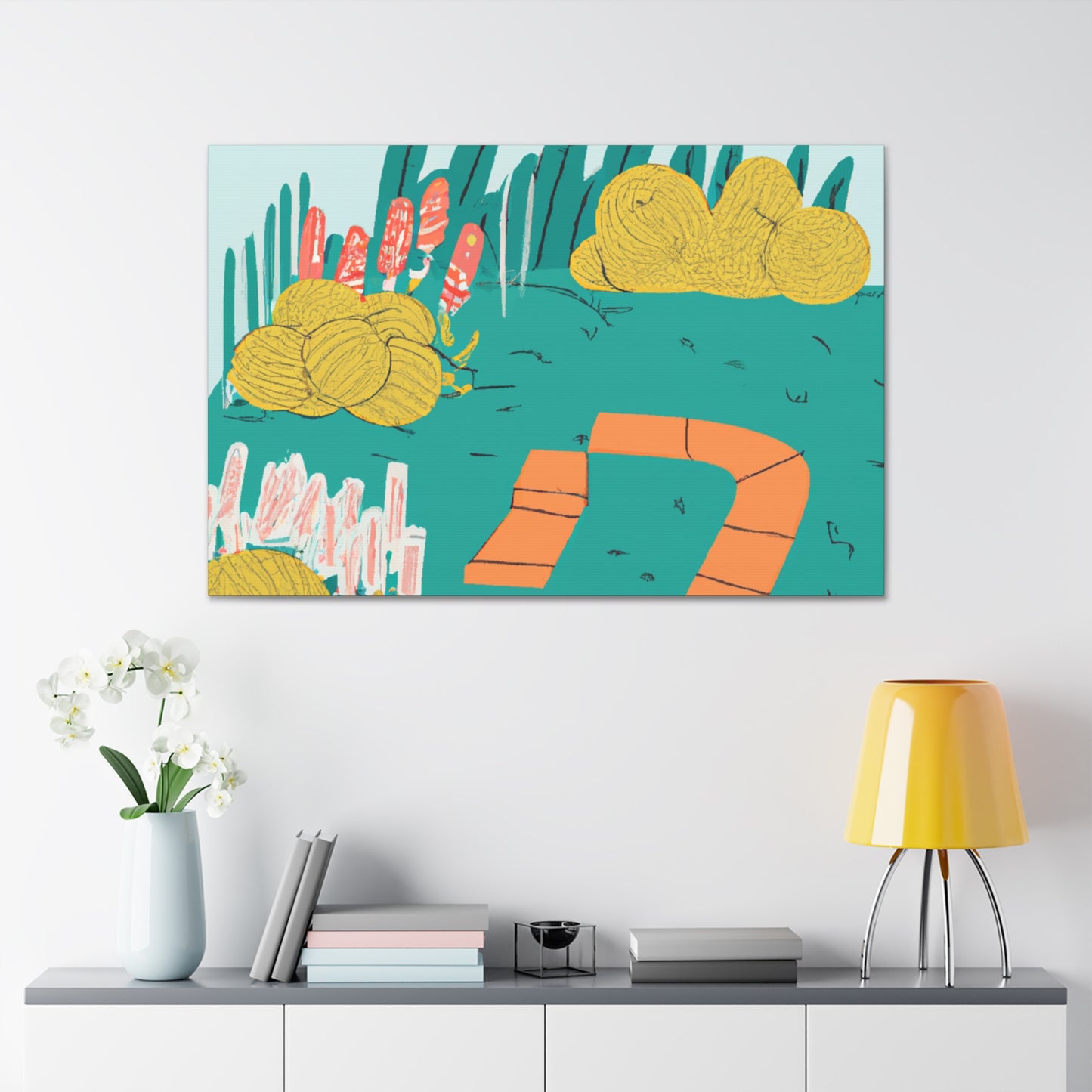 Secret Valley - Landscape - Canvas