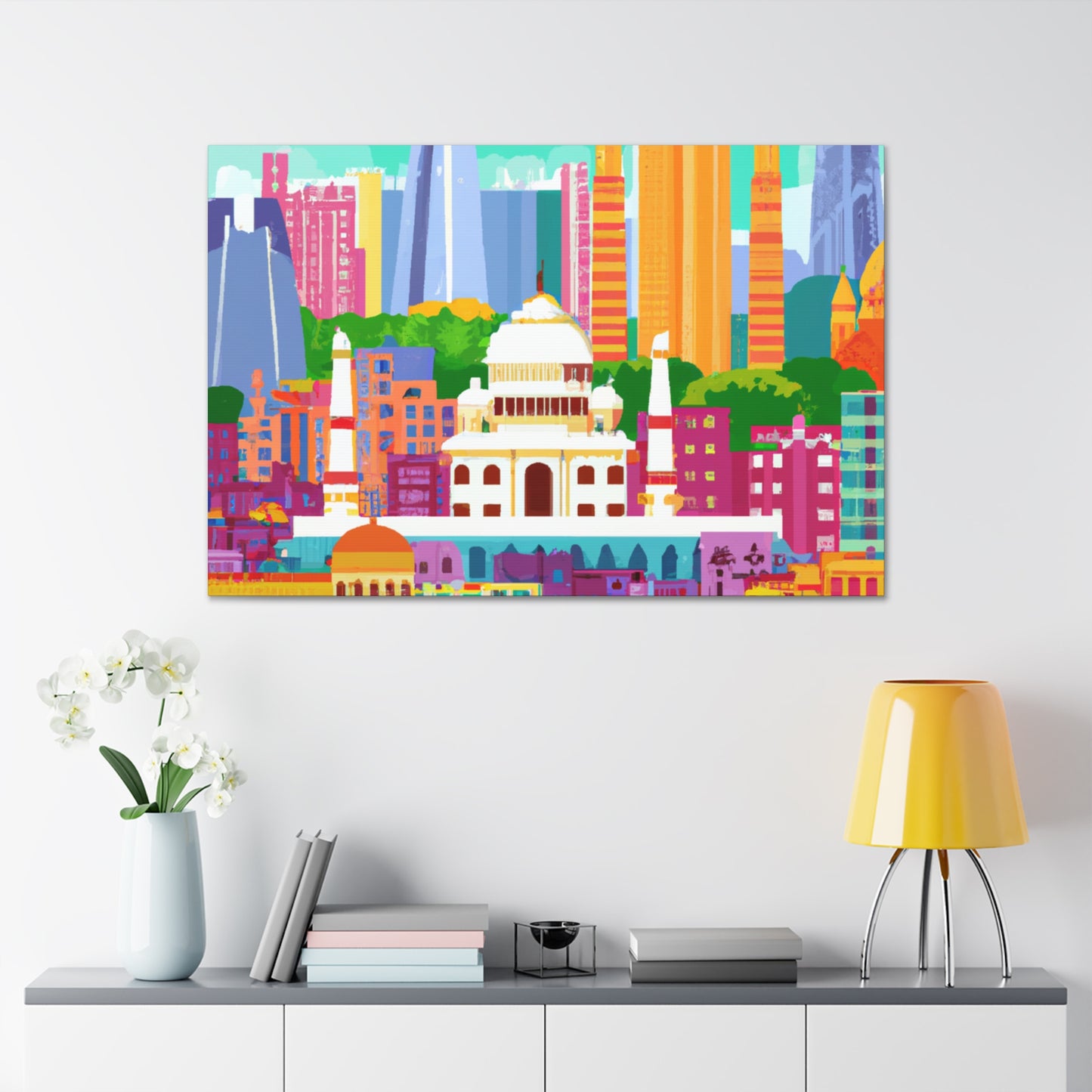 Kaleidoscope - Destination India - Canvas