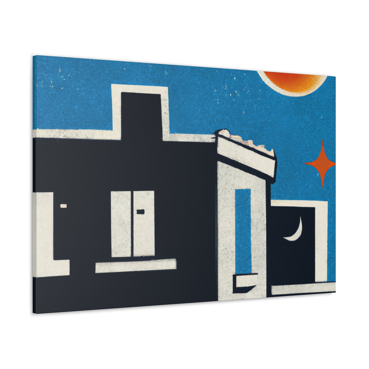 Funky Town - Midcentury Canvas