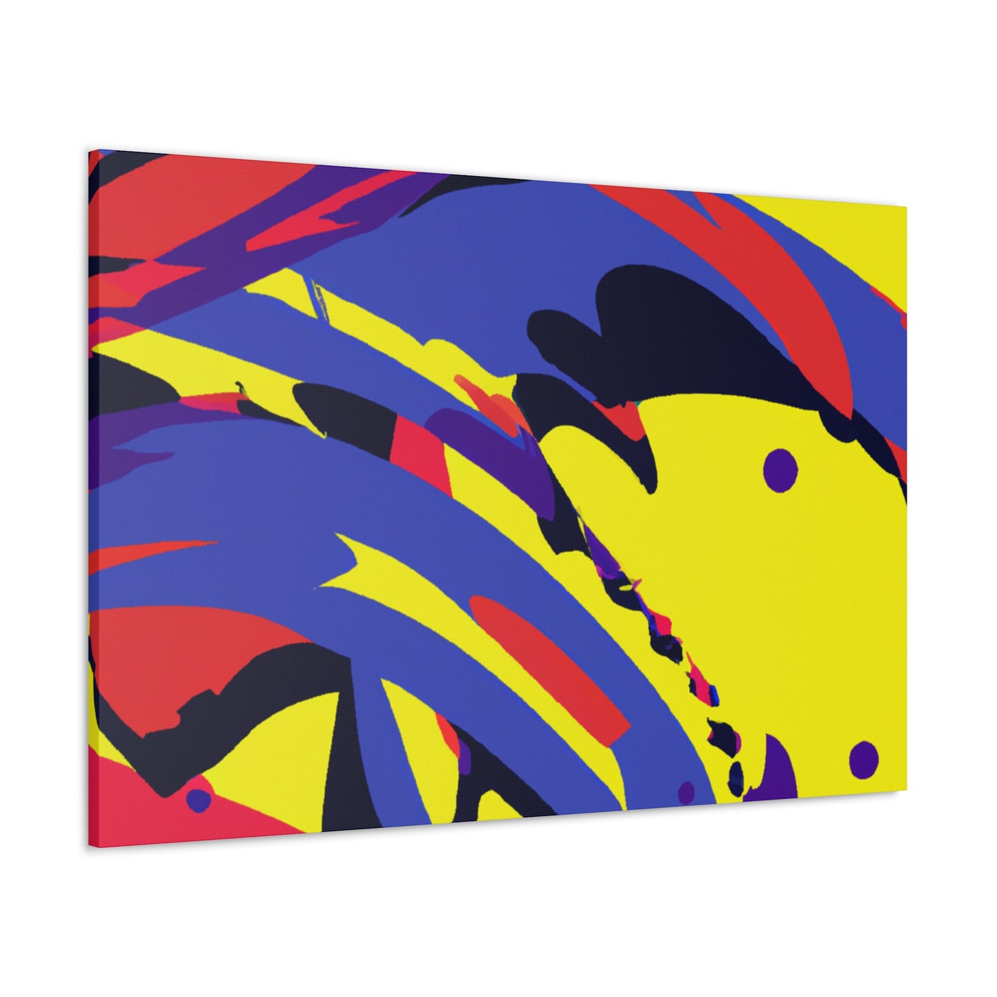 Lime Eden - Abstract - Canvas