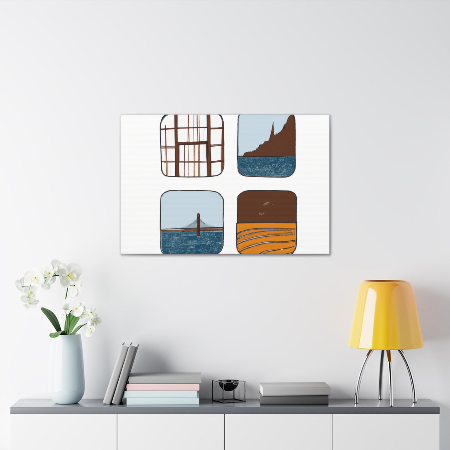 Zen of Elegance - Minimalism - Canvas