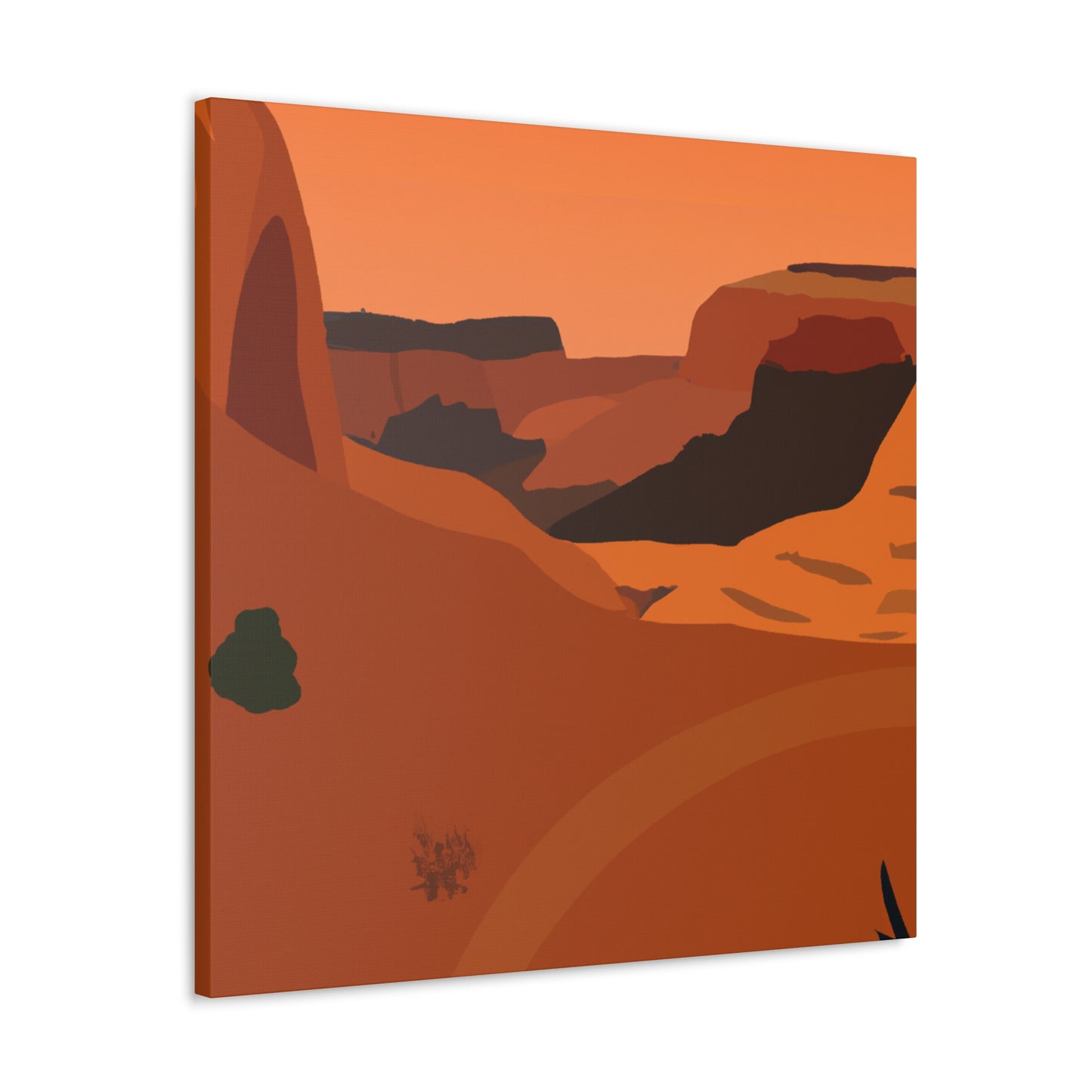 Sandwhirls-Landscape - Canvas - Desert