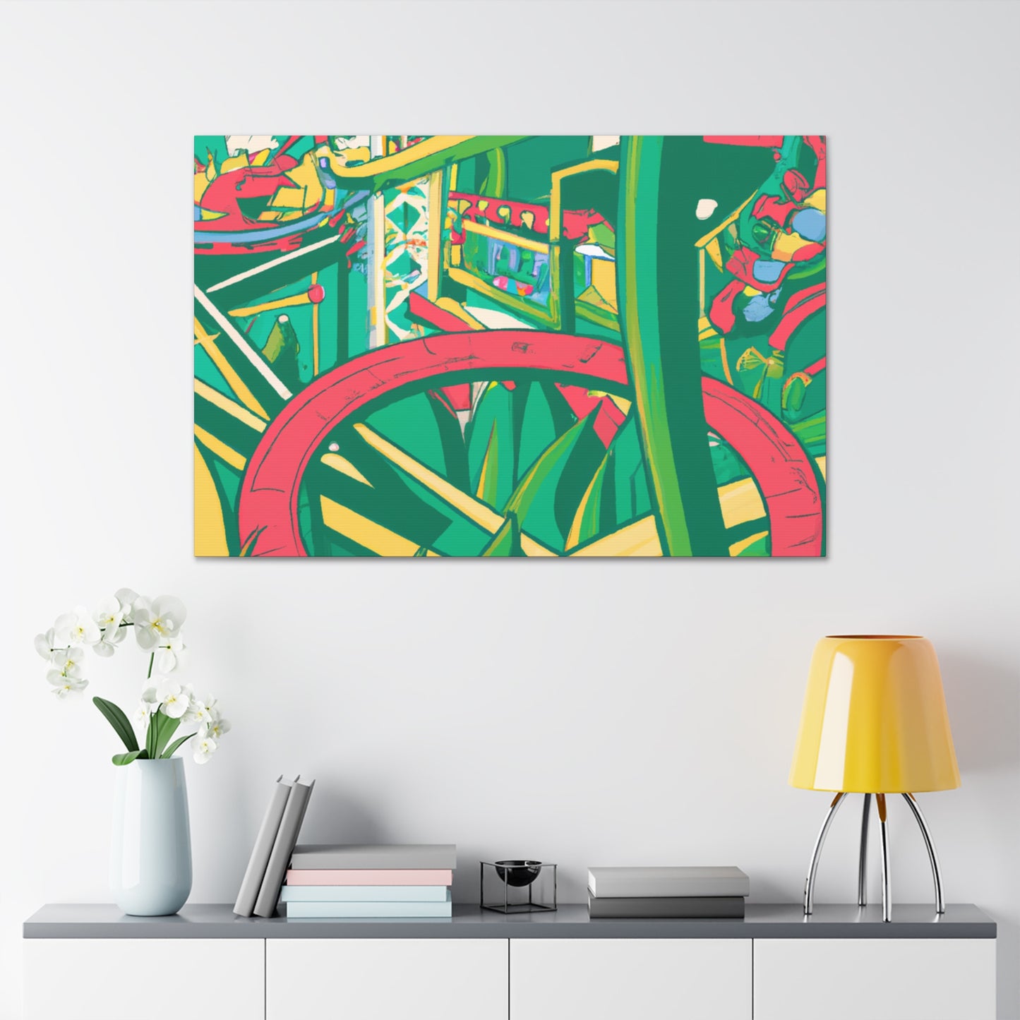 The Great Escapade - Amusement - Canvas