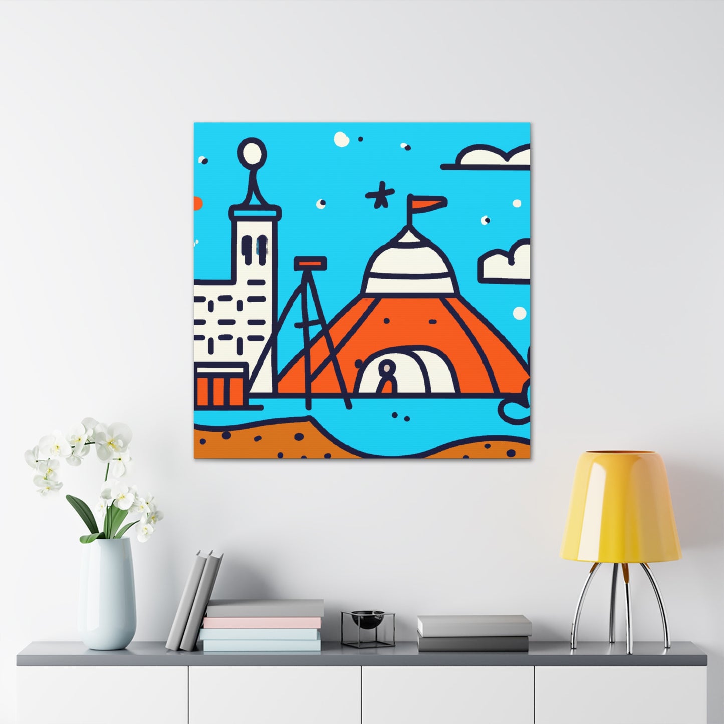Striked Out - Minimalism - Canvas