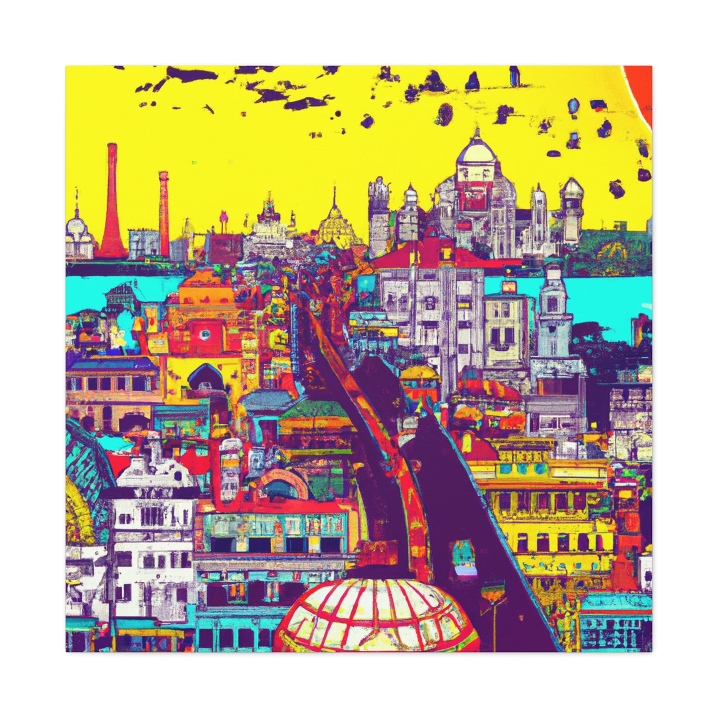 Agra Palace - Destination India - Canvas