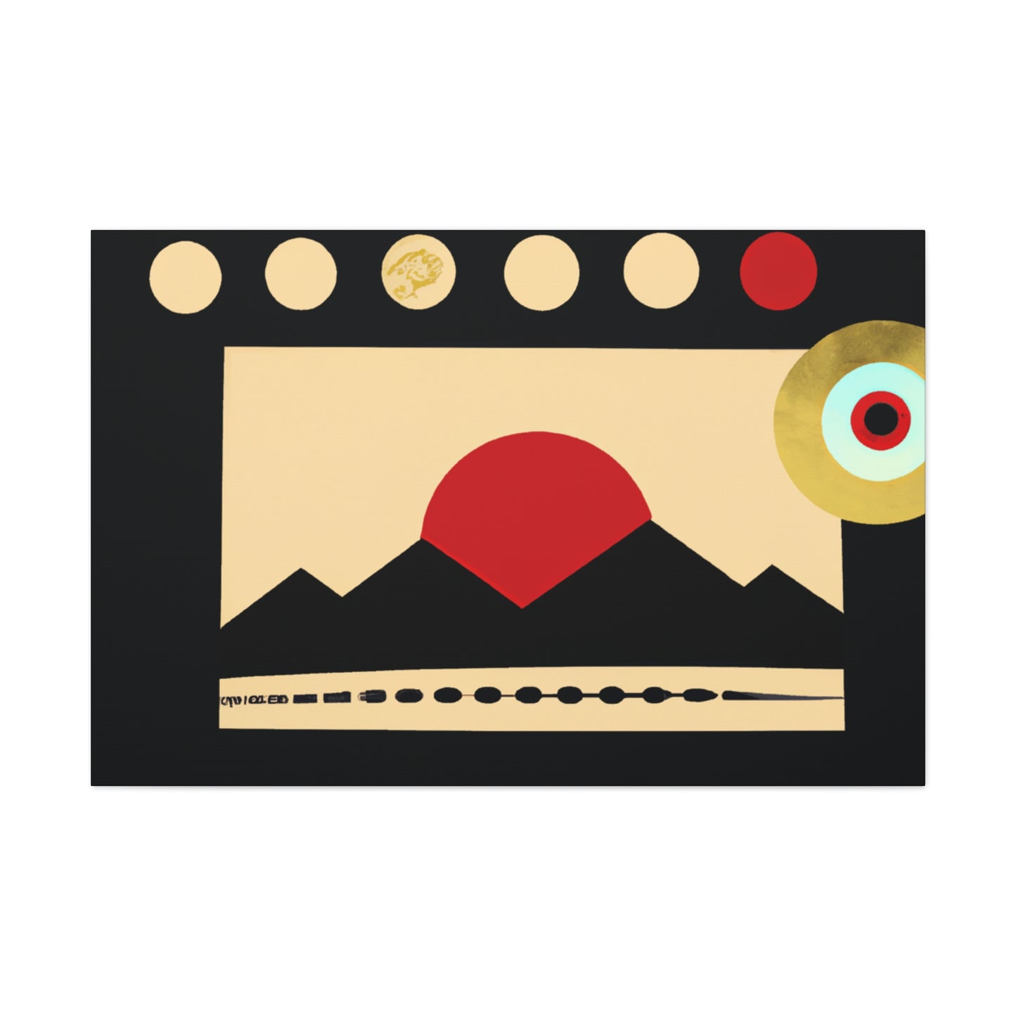 Bandit - Midcentury Canvas