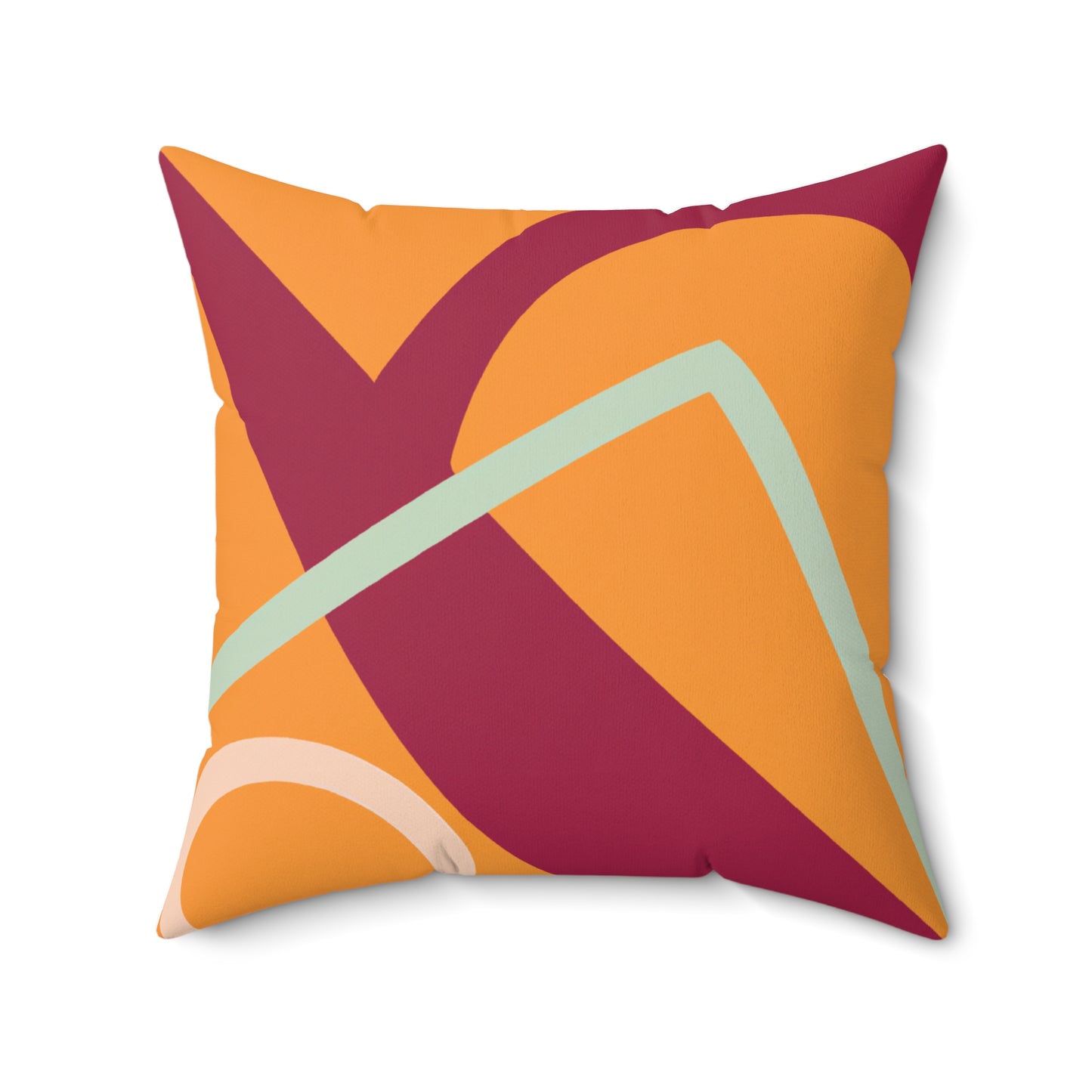 Spun Polyester Square Pillow