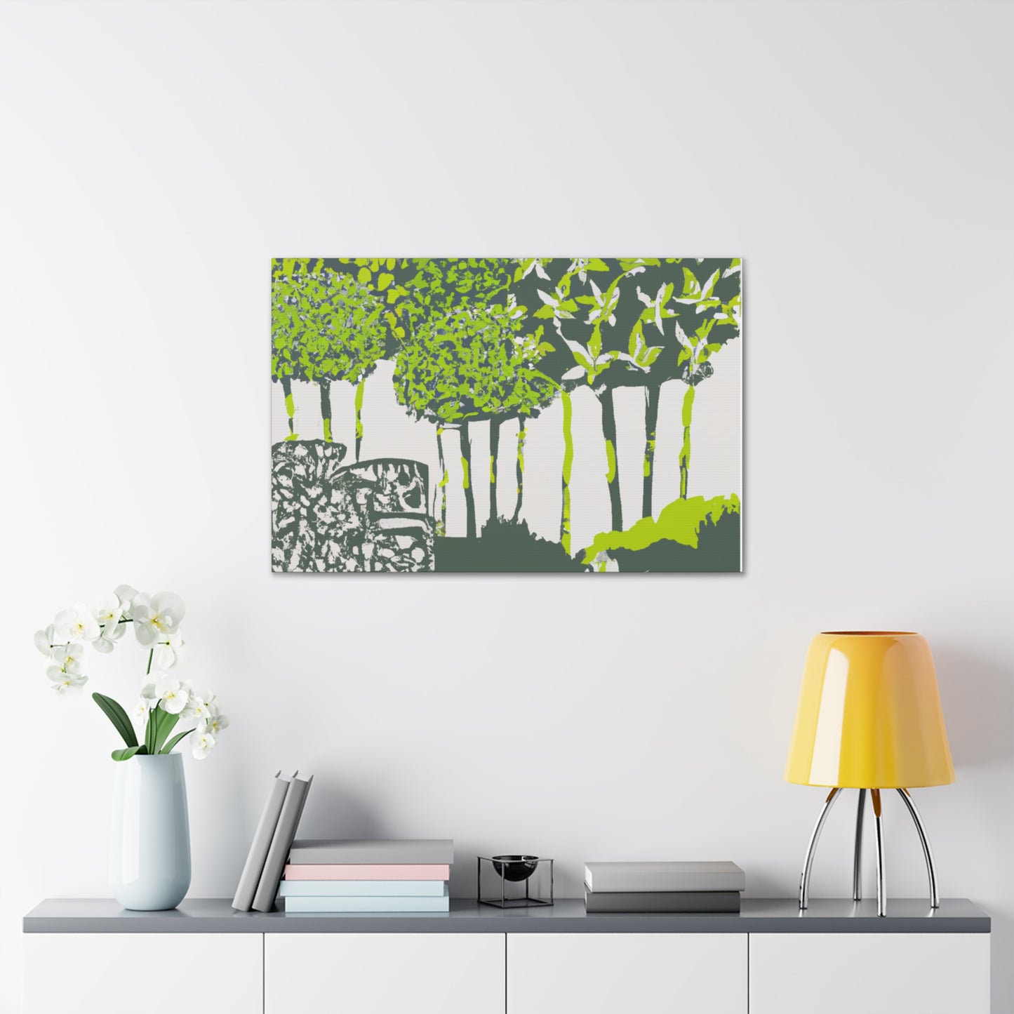 Bloomtopia Landscape - Canvas