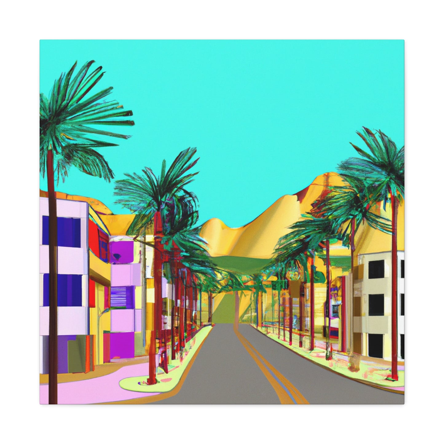 Dune Architectural. - Canvas