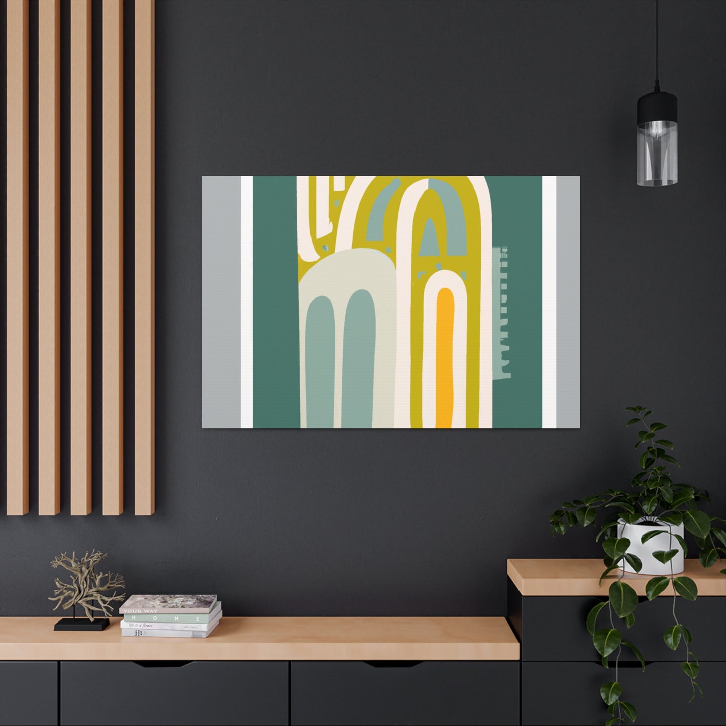 Brite! - Midcentury Canvas