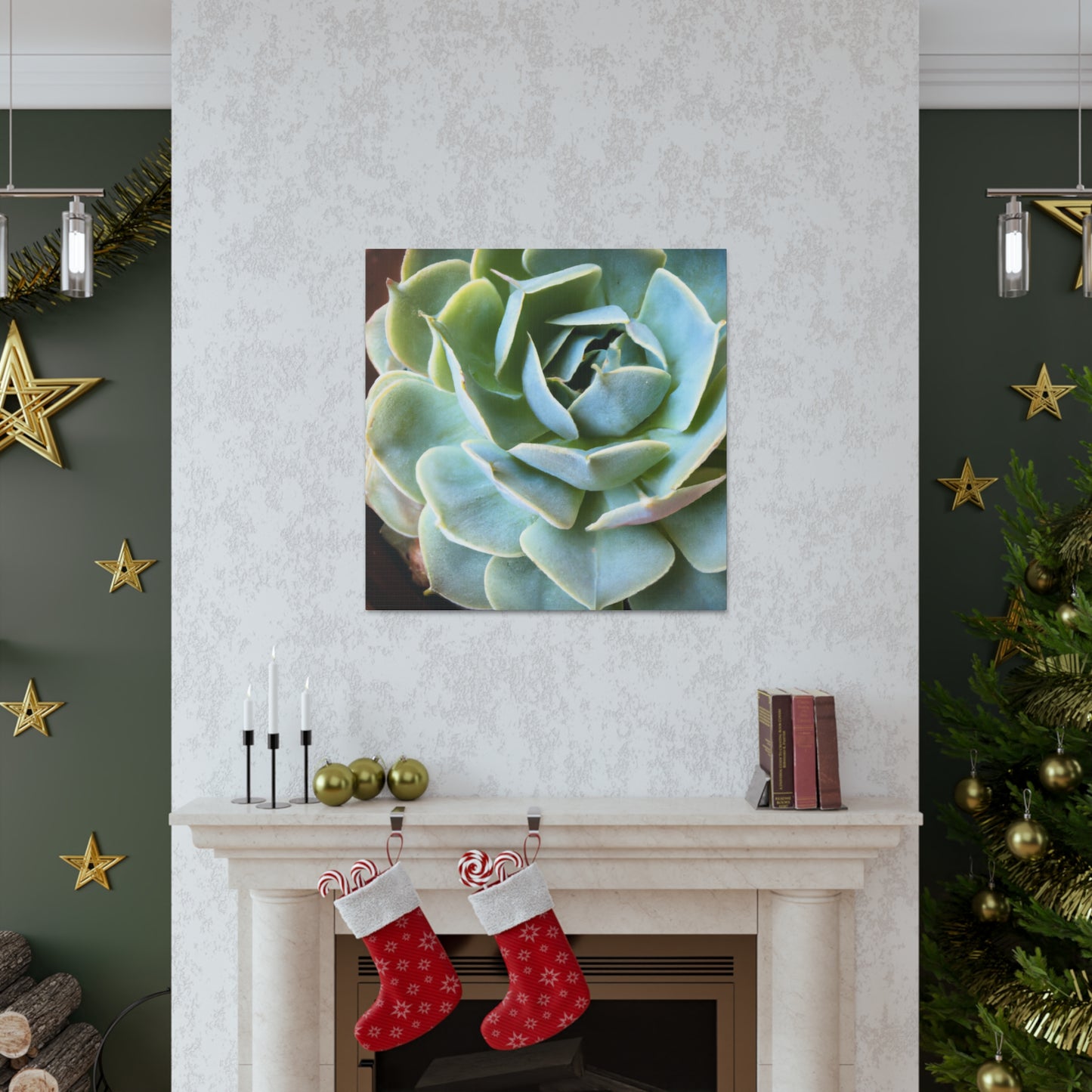 "Blooming Garden" - Canvas - Succulent