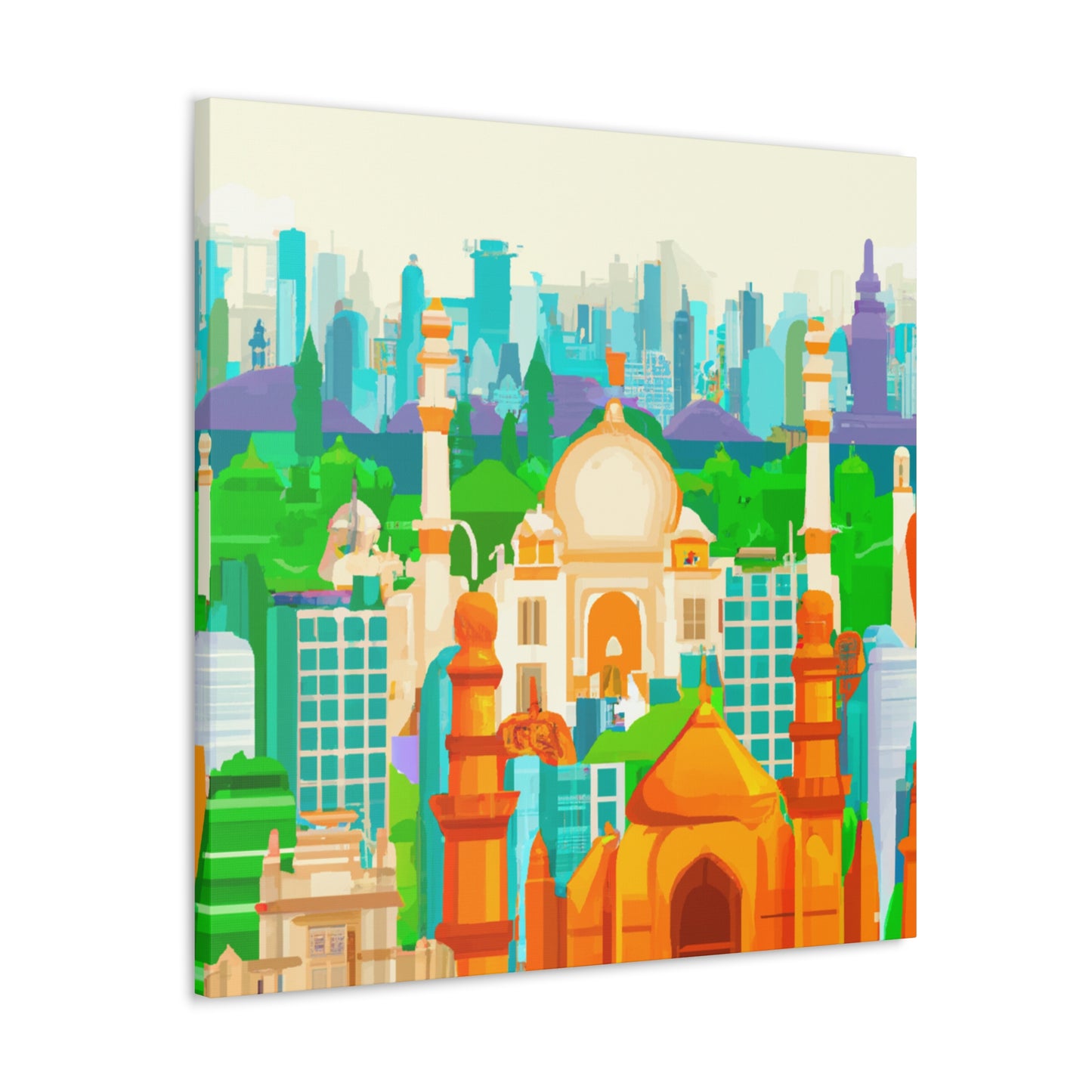 Indiastine - Destination India - Canvas