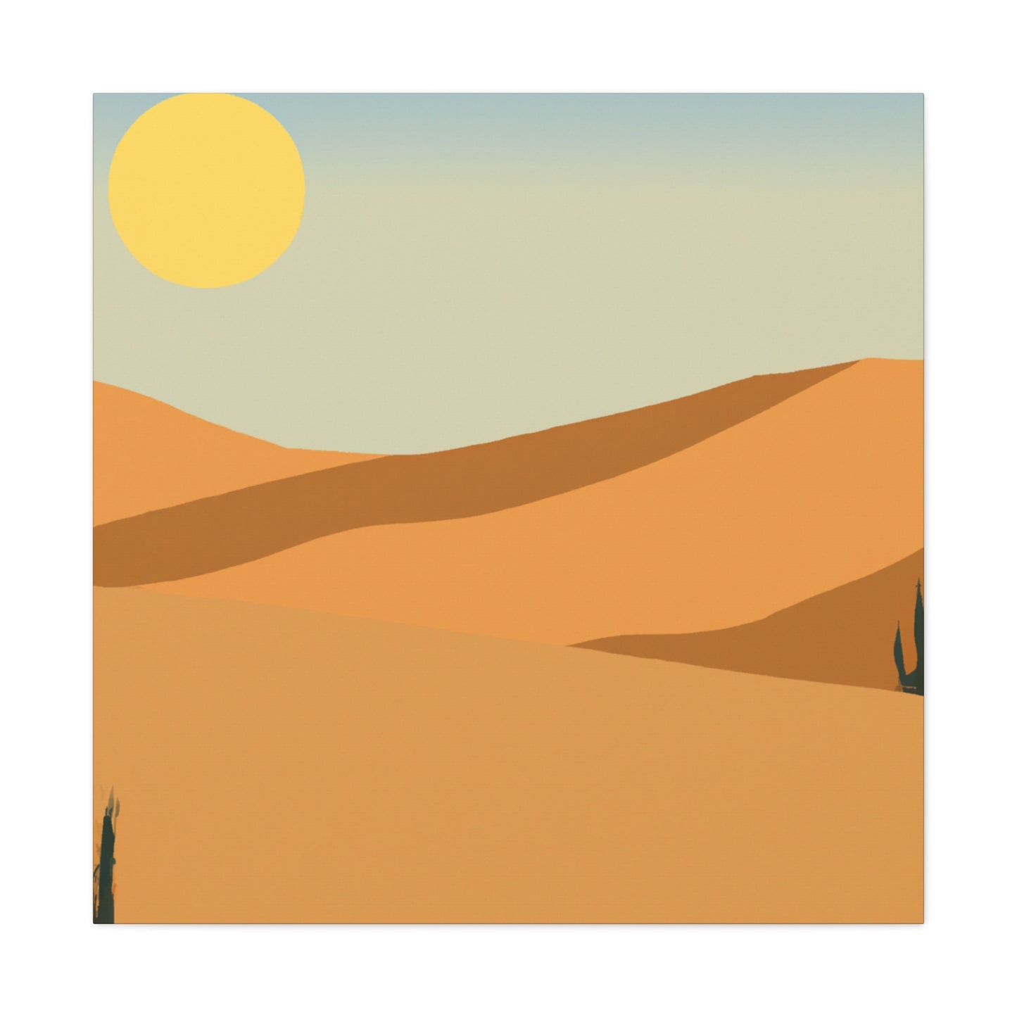 Sahara-Landscape - Canvas