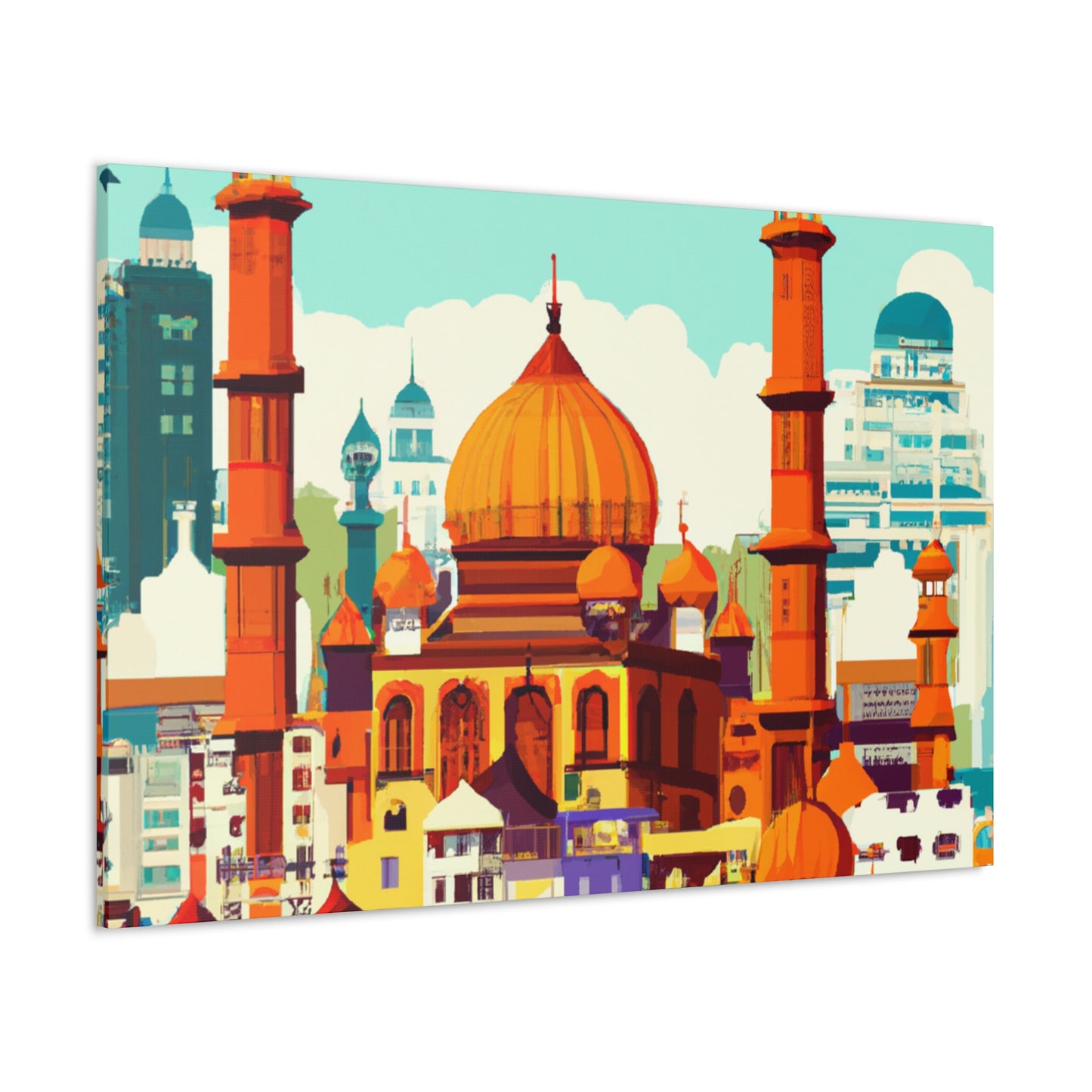 Saagar-Destination India - Canvas
