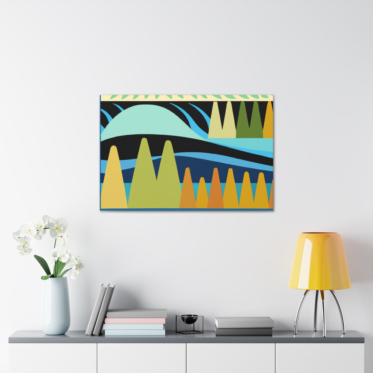 Forrest Play - Midcentury Canvas