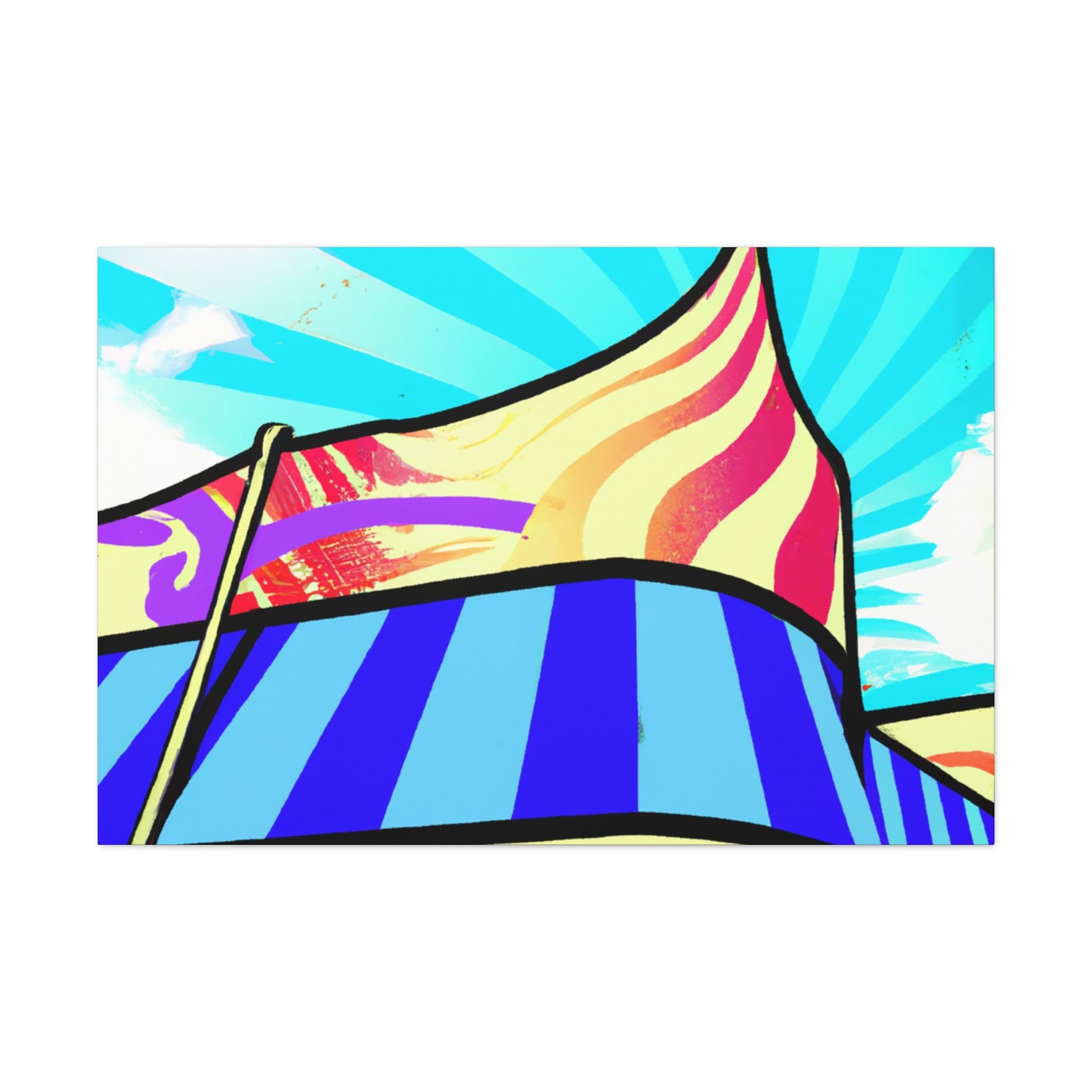 Circus Tent - Canvas Pop Art