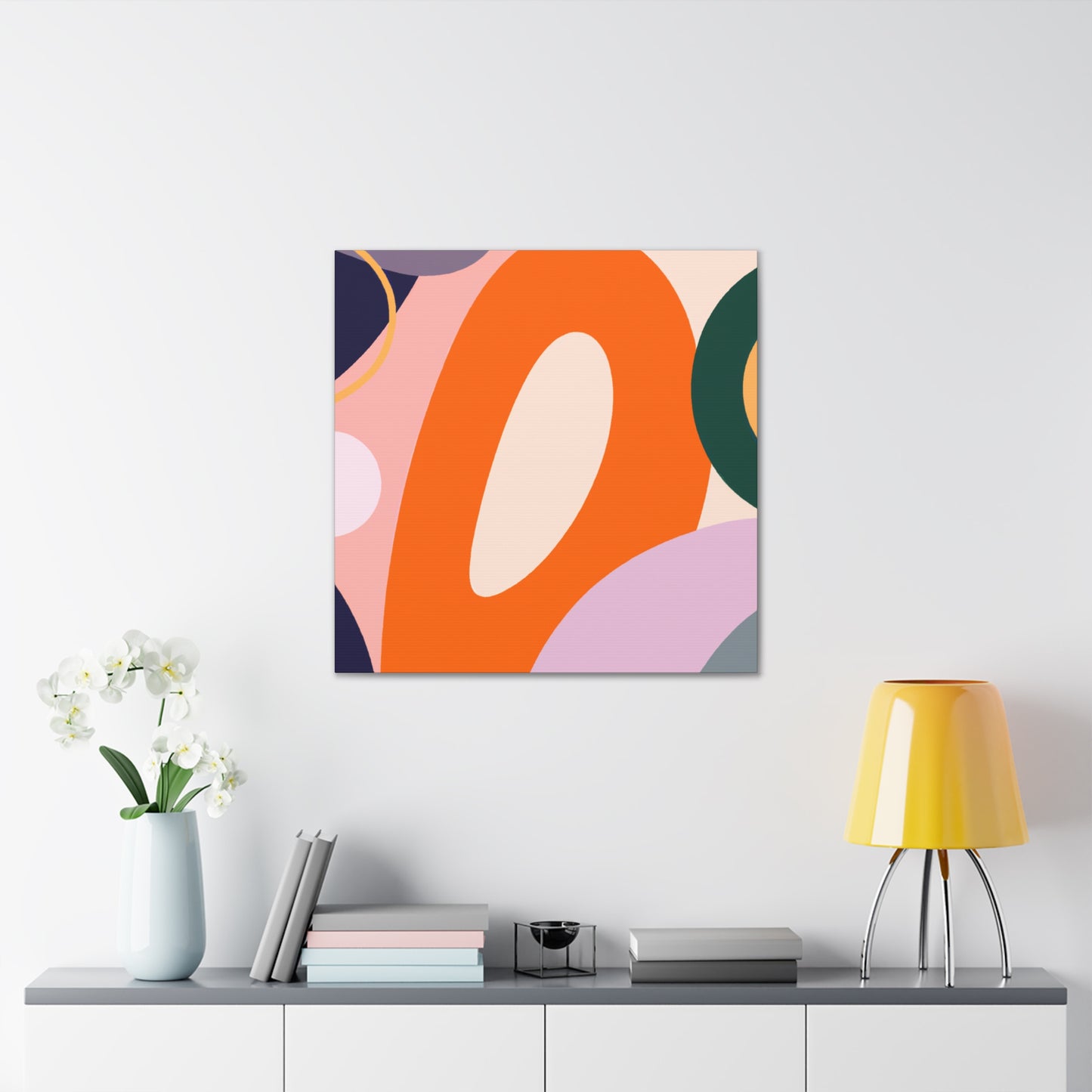 Retro-Radiance- Midcentury - Canvas