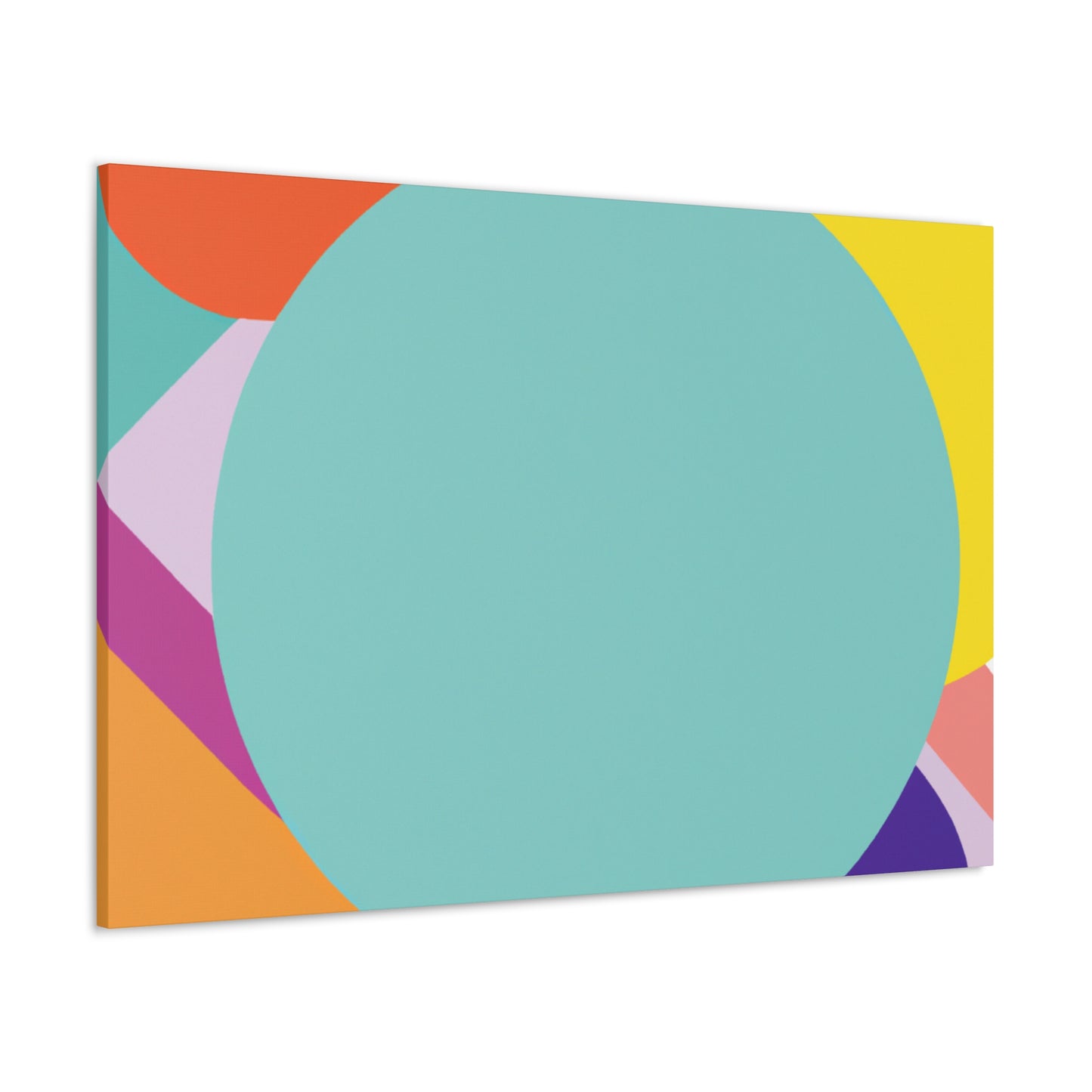 Mosaic Facade - Midcentury - Canvas