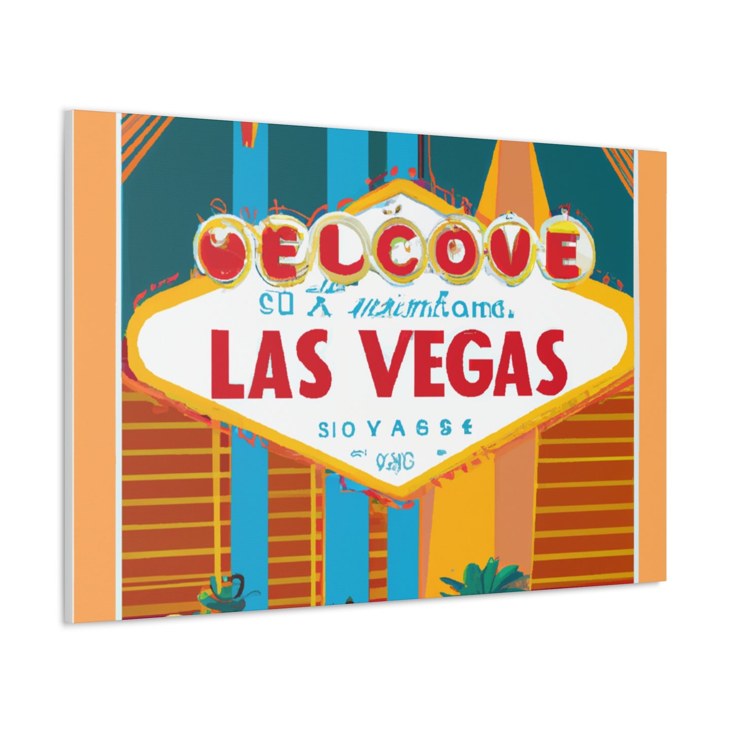 Viva La Vegas - Destination Vegas - Canvas
