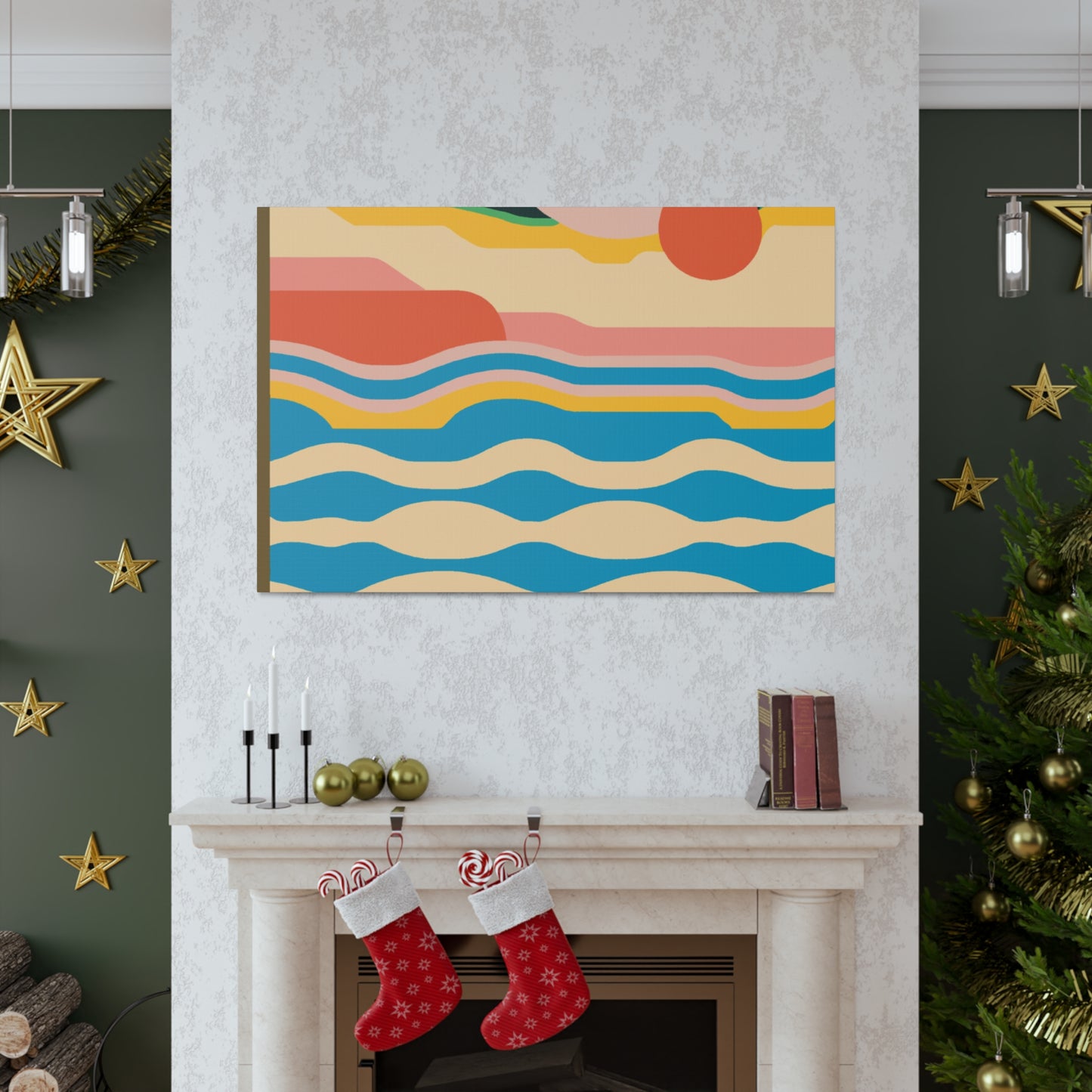Cool Me Off - Midcentury Canvas