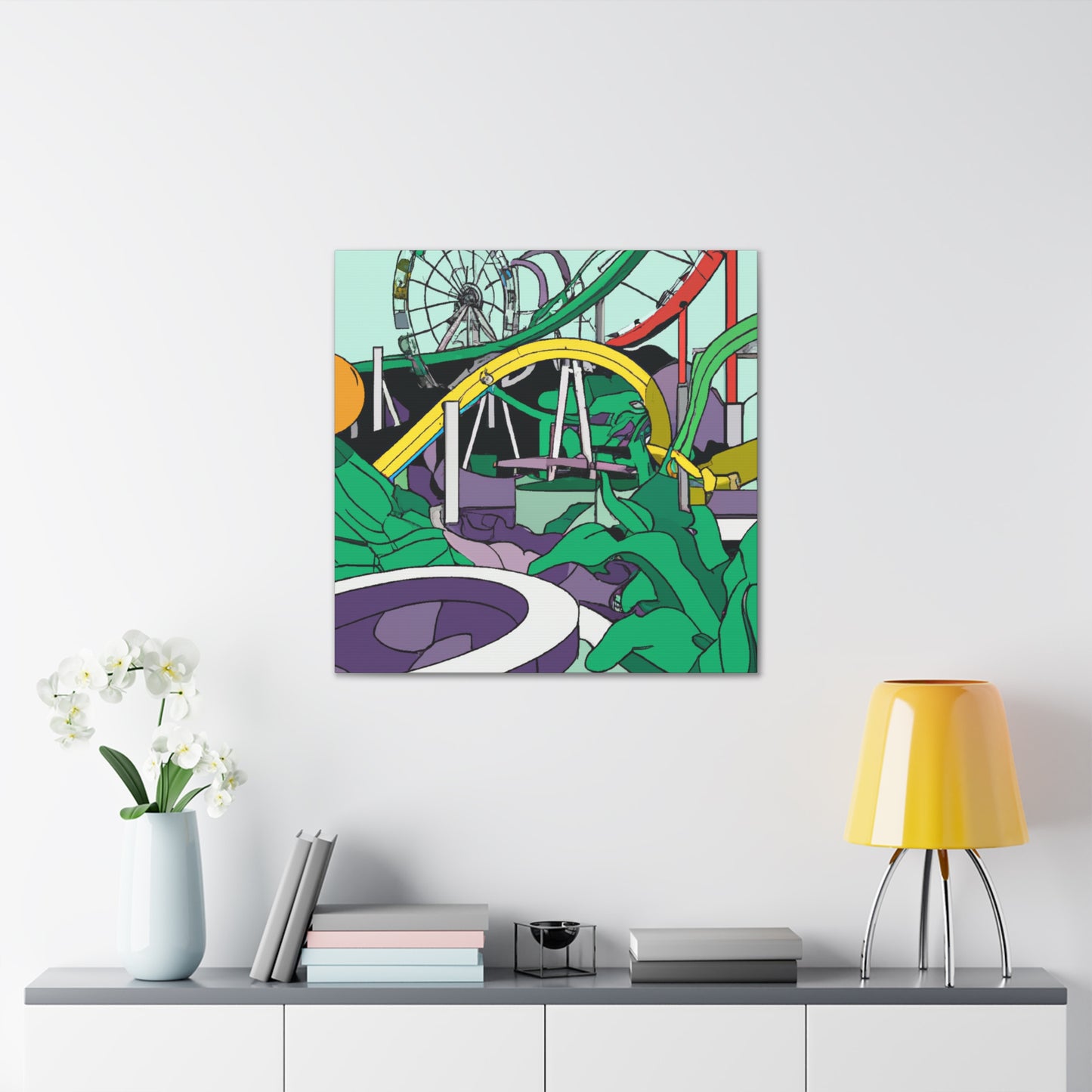 Floradise Landscape - Canvas