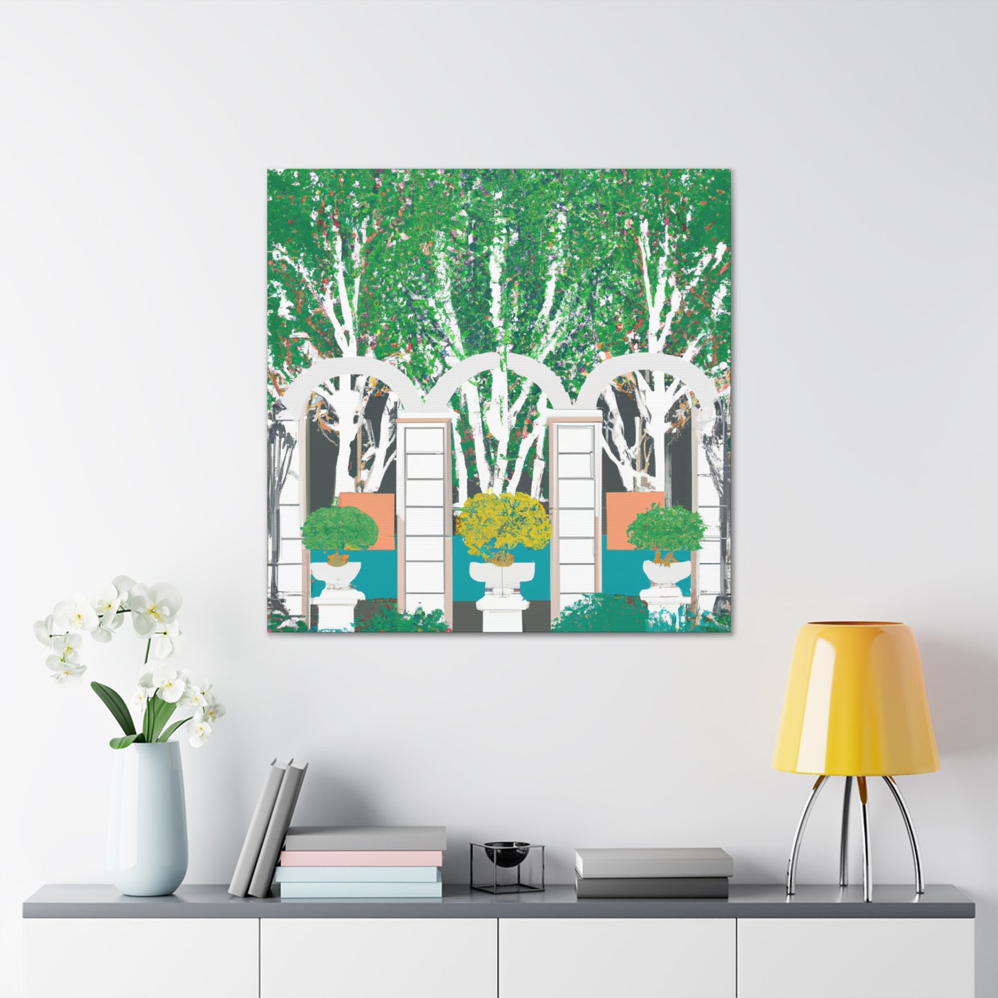 Magnolia Gardens - Landscape - Canvas