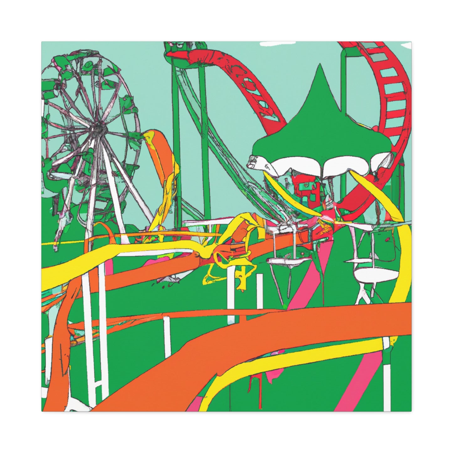 The Whirligig - Amusement - Canvas