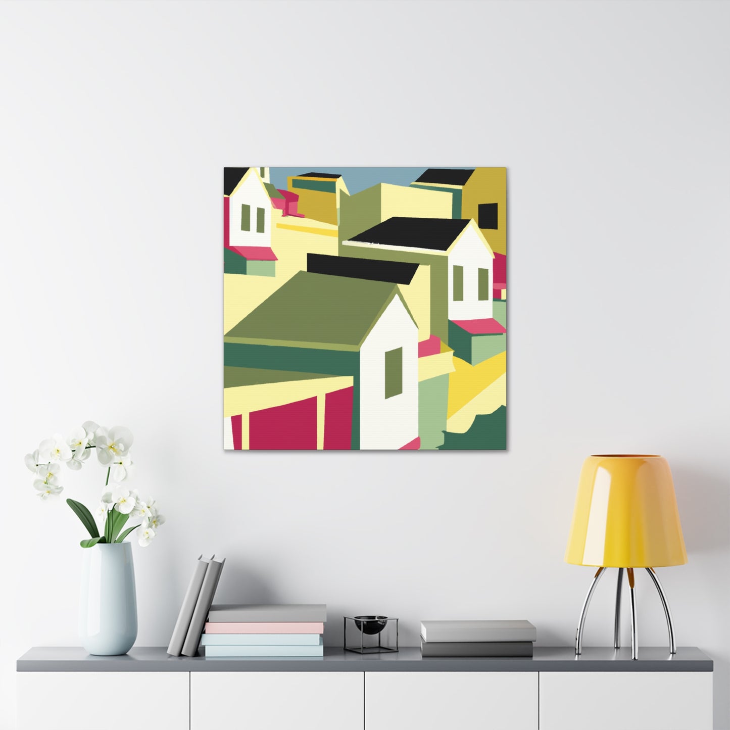 Uplifting Optics - Midcentury - Canvas