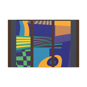 Amaze-Owl - Midcentury Canvas