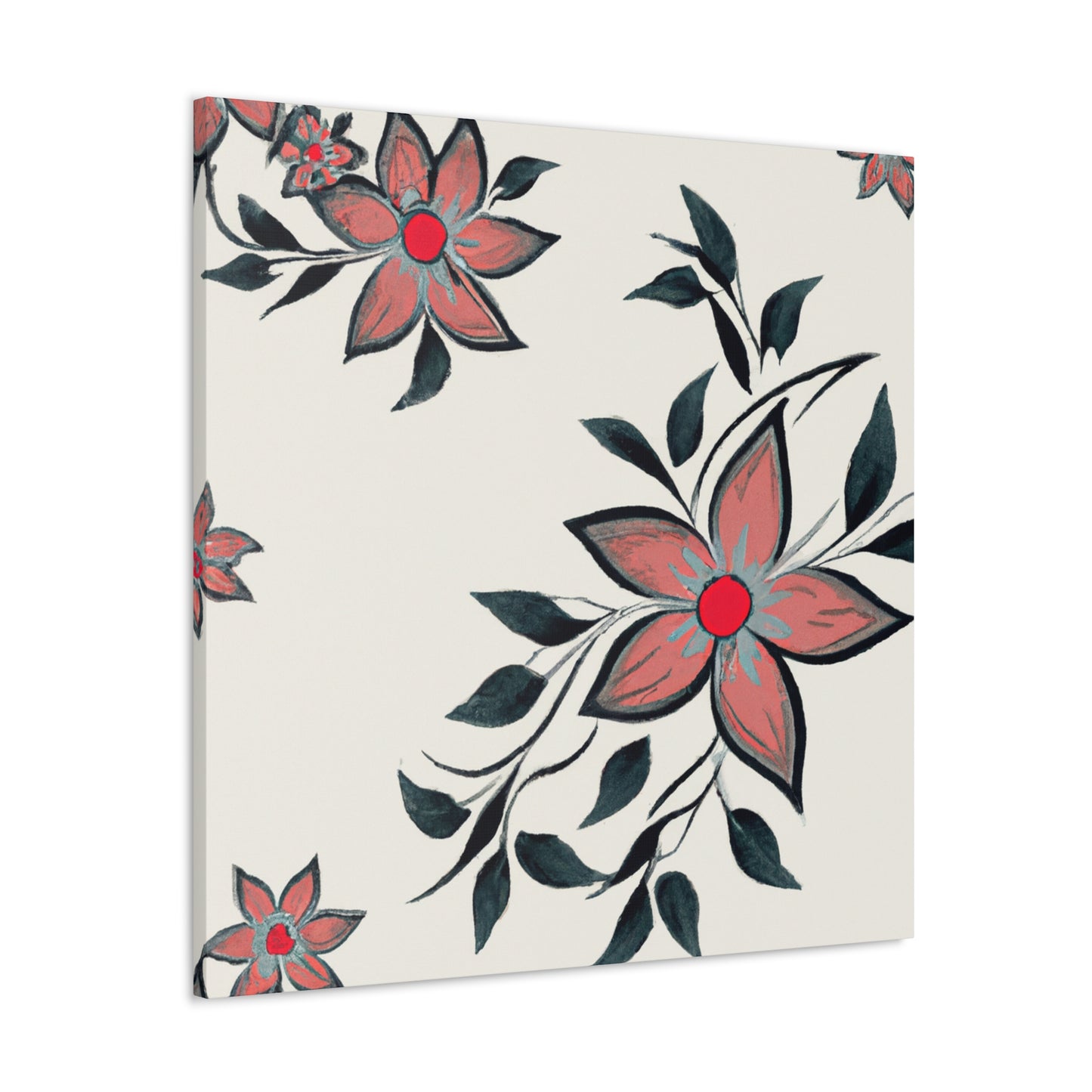 Camellion- Floral - Canvas