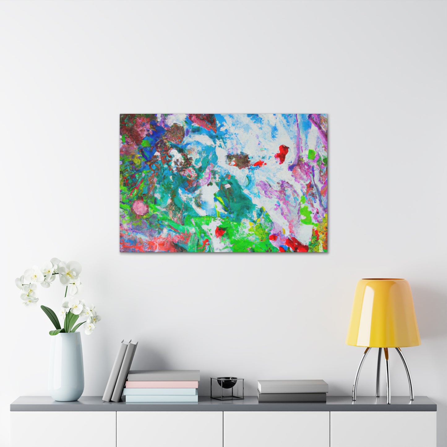 Luminous Landscape - Abstract Canvas